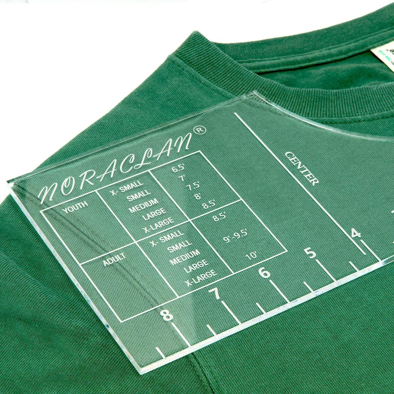 TShirt Rulers Guide, Shirt Alignment Tool for Applying Vinyl and