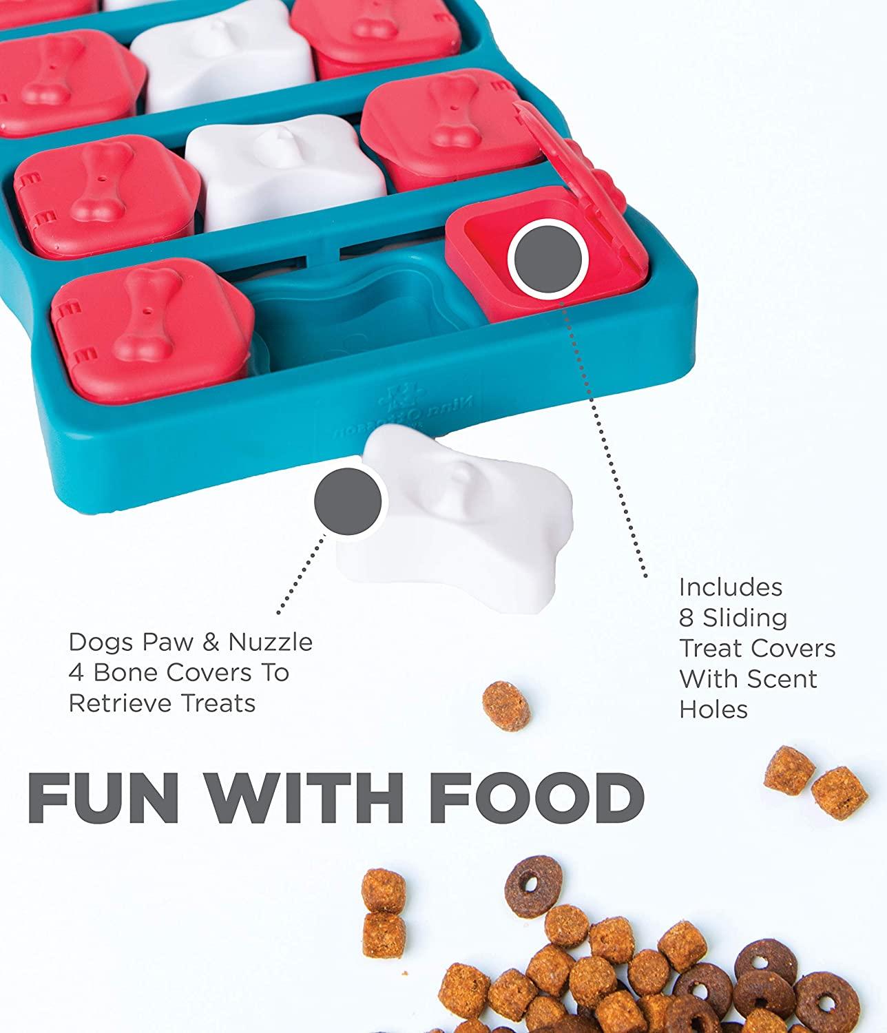 Pet Supplies : Outward Hound Nina Ottosson Challenge Slider Interactive  Treat Puzzle Dog Toy, Advanced 