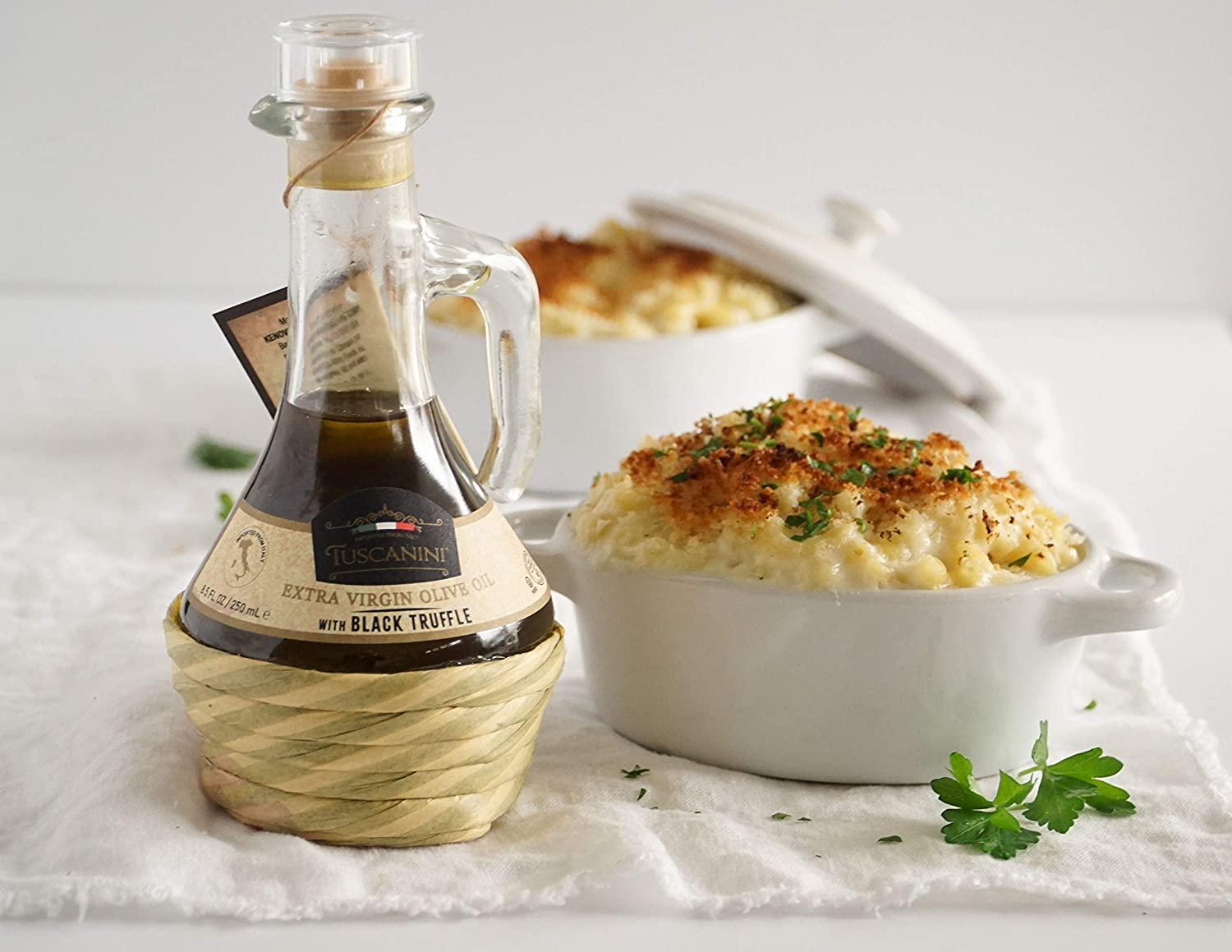 Tuscanini Black Truffle Oil Made With Premium Italian Extra Virgin