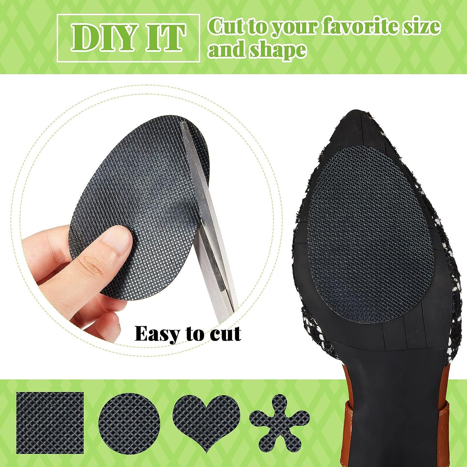40 Pcs Non Slip Shoes Pads for Shoes Noise Reduction Self Adhesive Non Skid  Shoe Pads Sole Stick Protector Foot Anti Slip Shoe Grips for High Heels