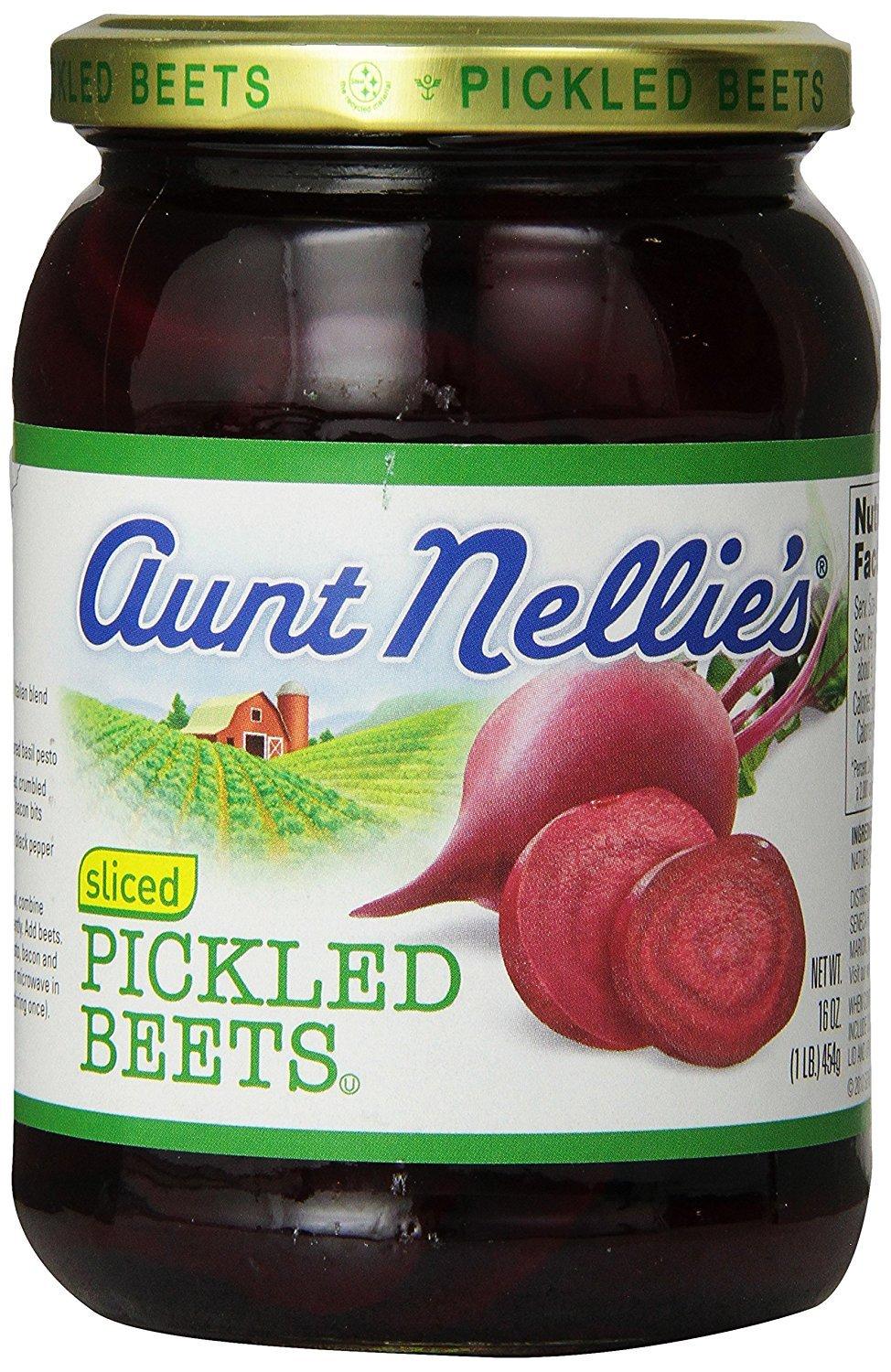 Aunt Nellie's Sliced Pickled Beets 16 oz 2 pc