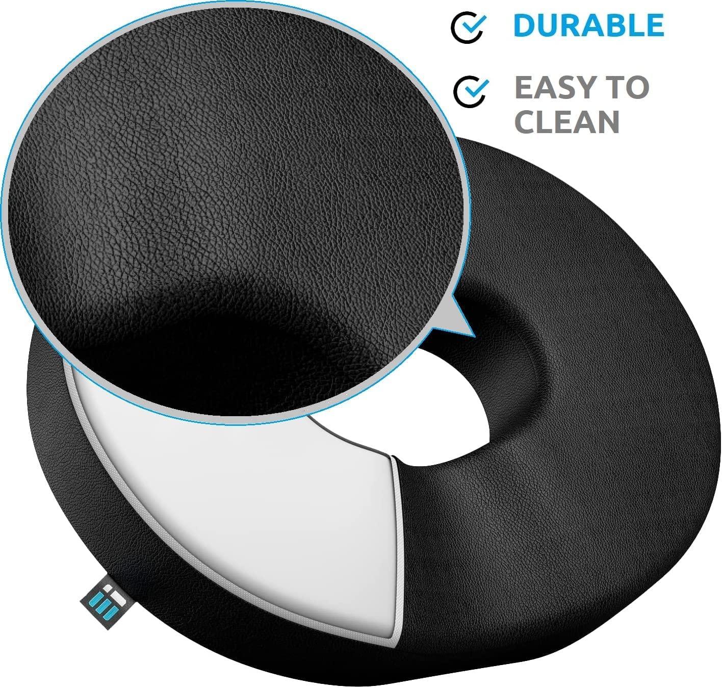 Deluxe Donut Pillow for Hemorrhoids & Tailbone Pain Machine Washable