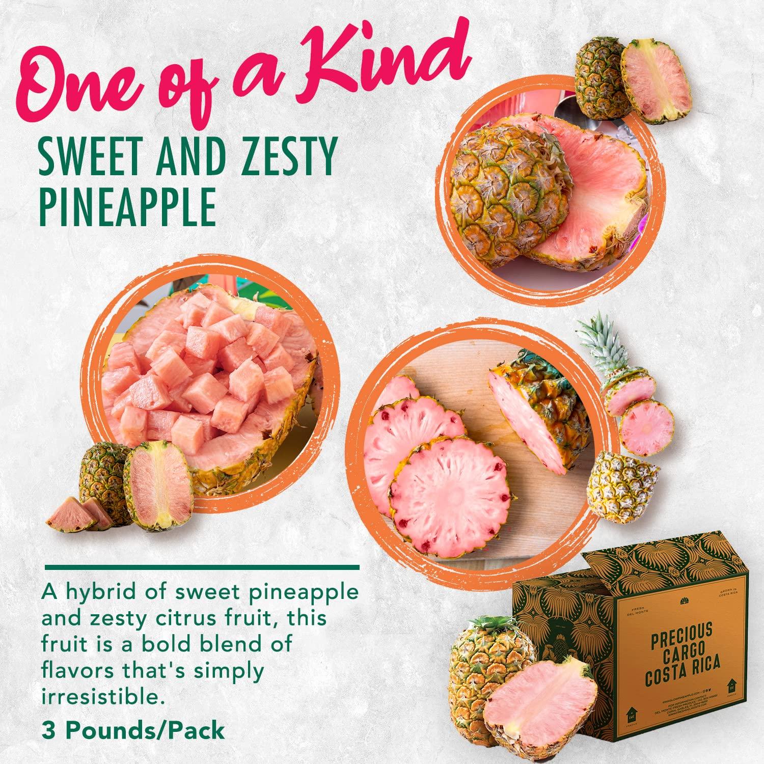 Melissa's Produce Pinkglow® Pineapple - Fresh, Produce Packed with Lycopene  and Vitamin C