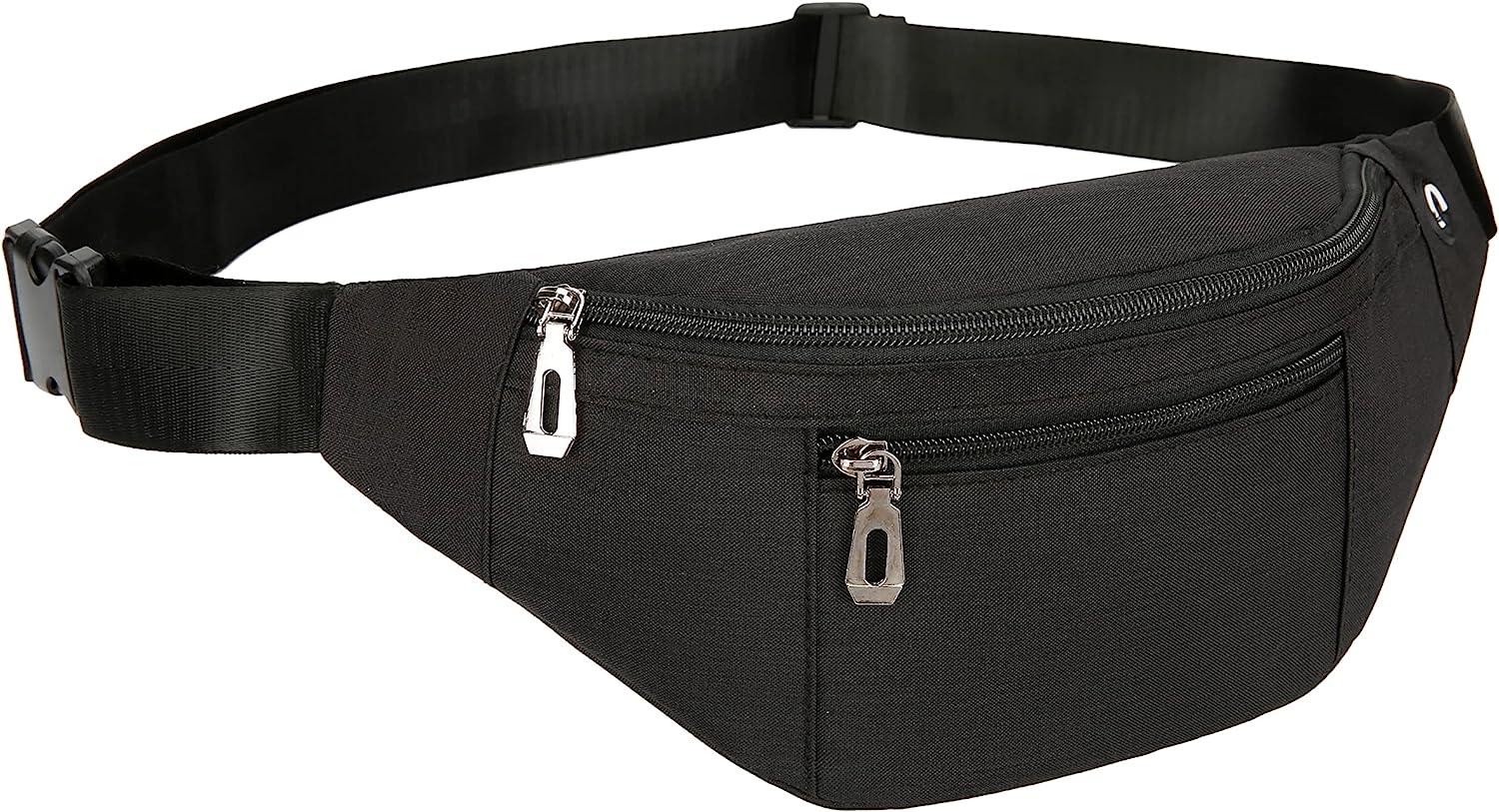 Pouch Amazon Black Fanny Pack Fashion Waterproof Fanny Pack For