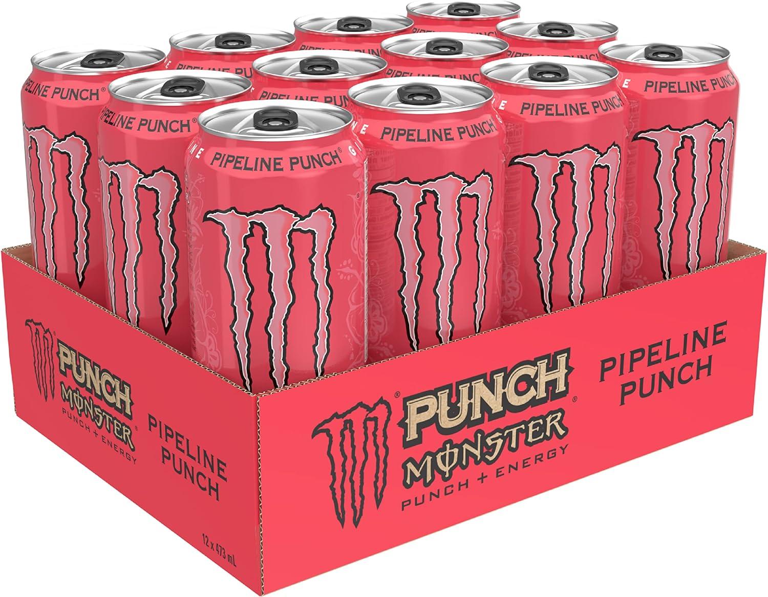Monster Energy Punch Pipeline Punch 473mL Cans Pack of 12 | Buy