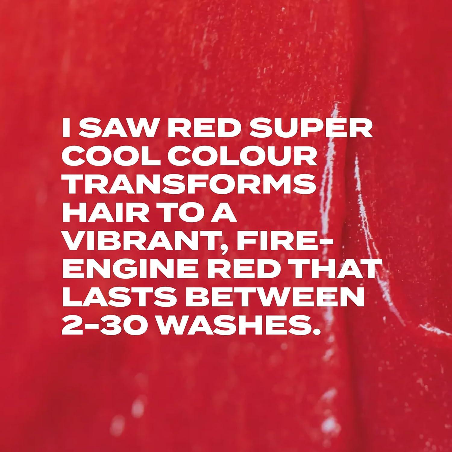 BLEACH LONDON I Saw Red Color SemiPermanent Hair Color Vivid Red