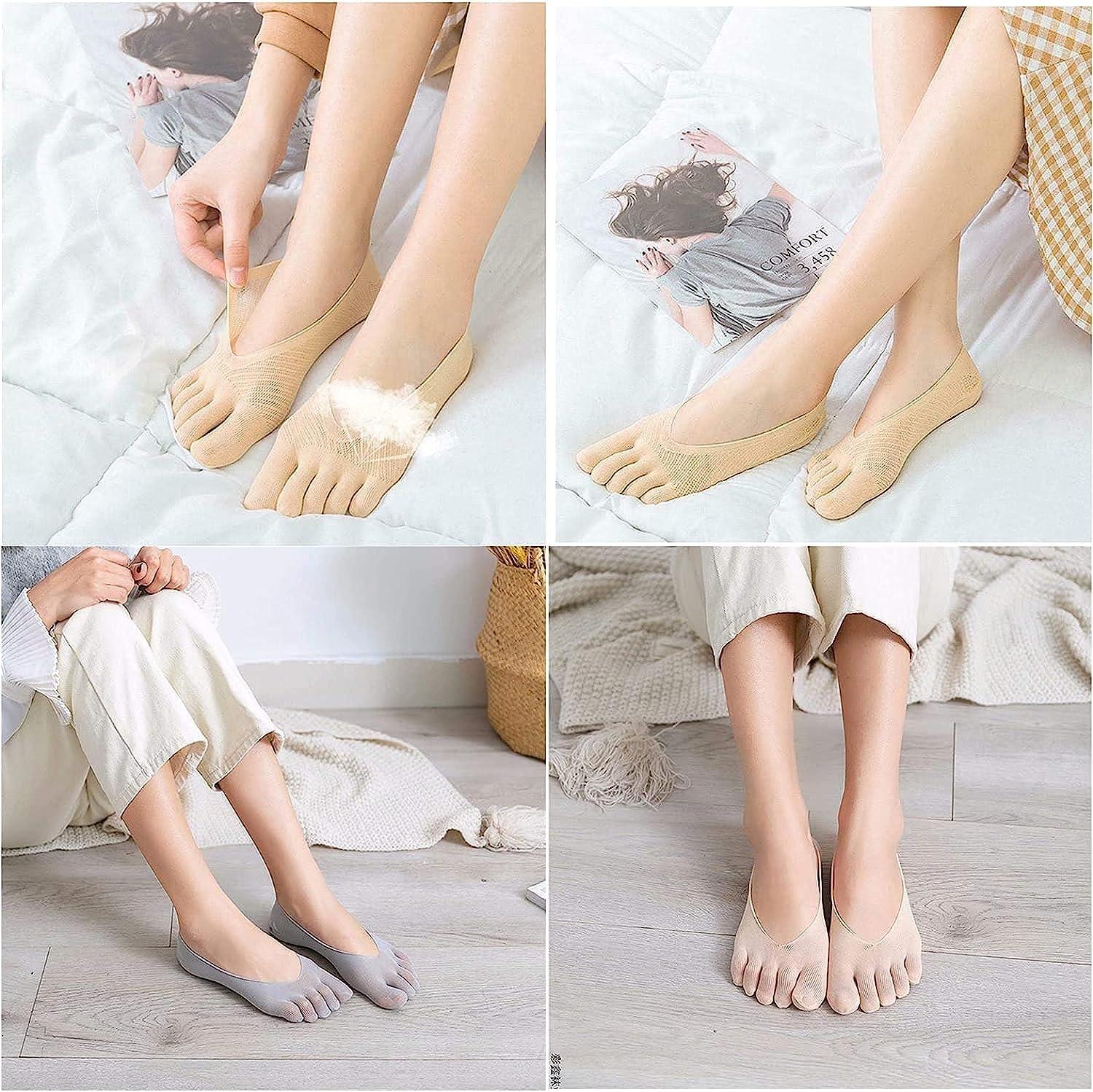 LSNTUU Orthoes Bunion Relief Socks for Women Orthopedic Toe Compression