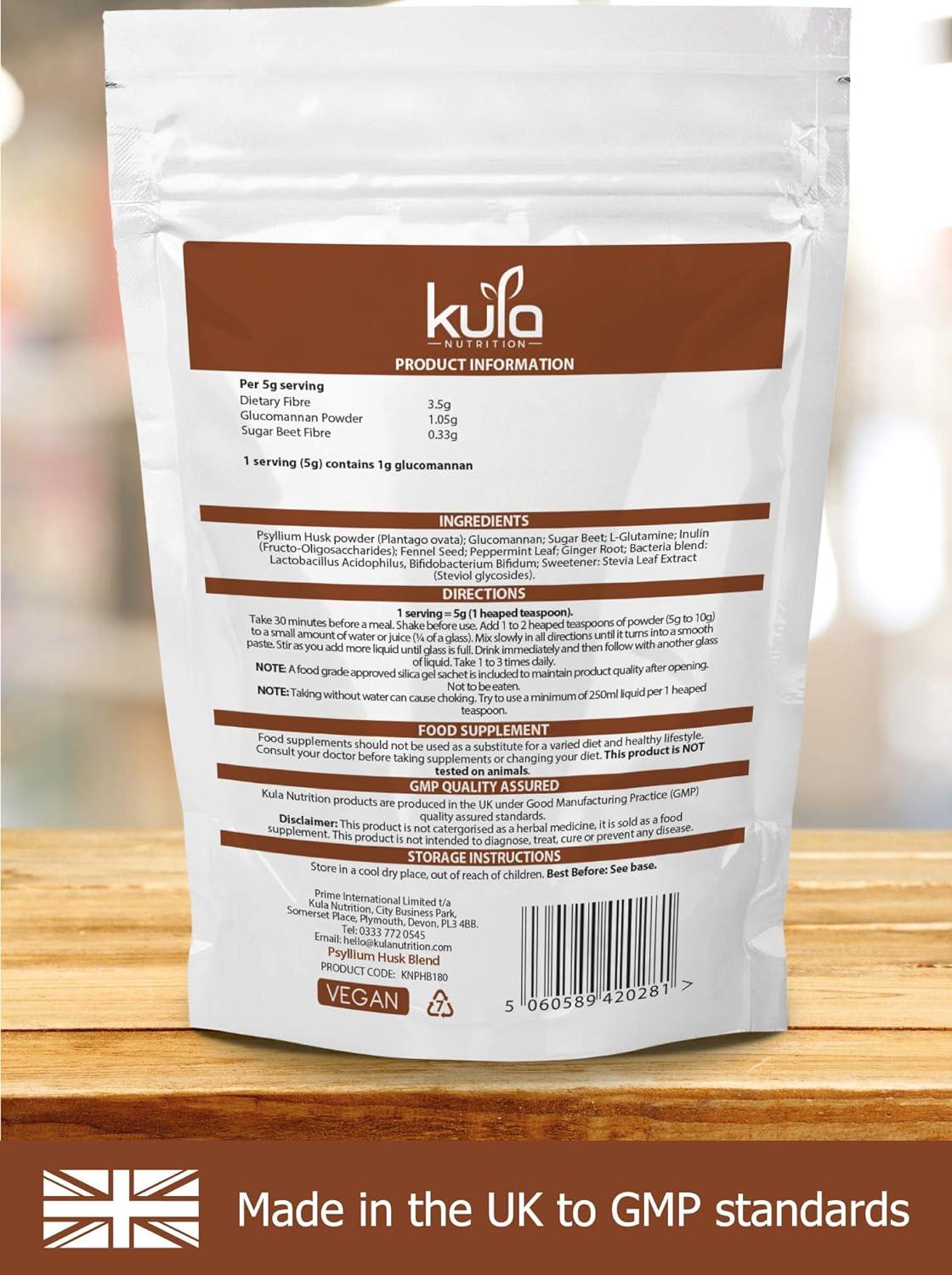 Psyllium Husk Colon Cleanse Powder with LGlutamine