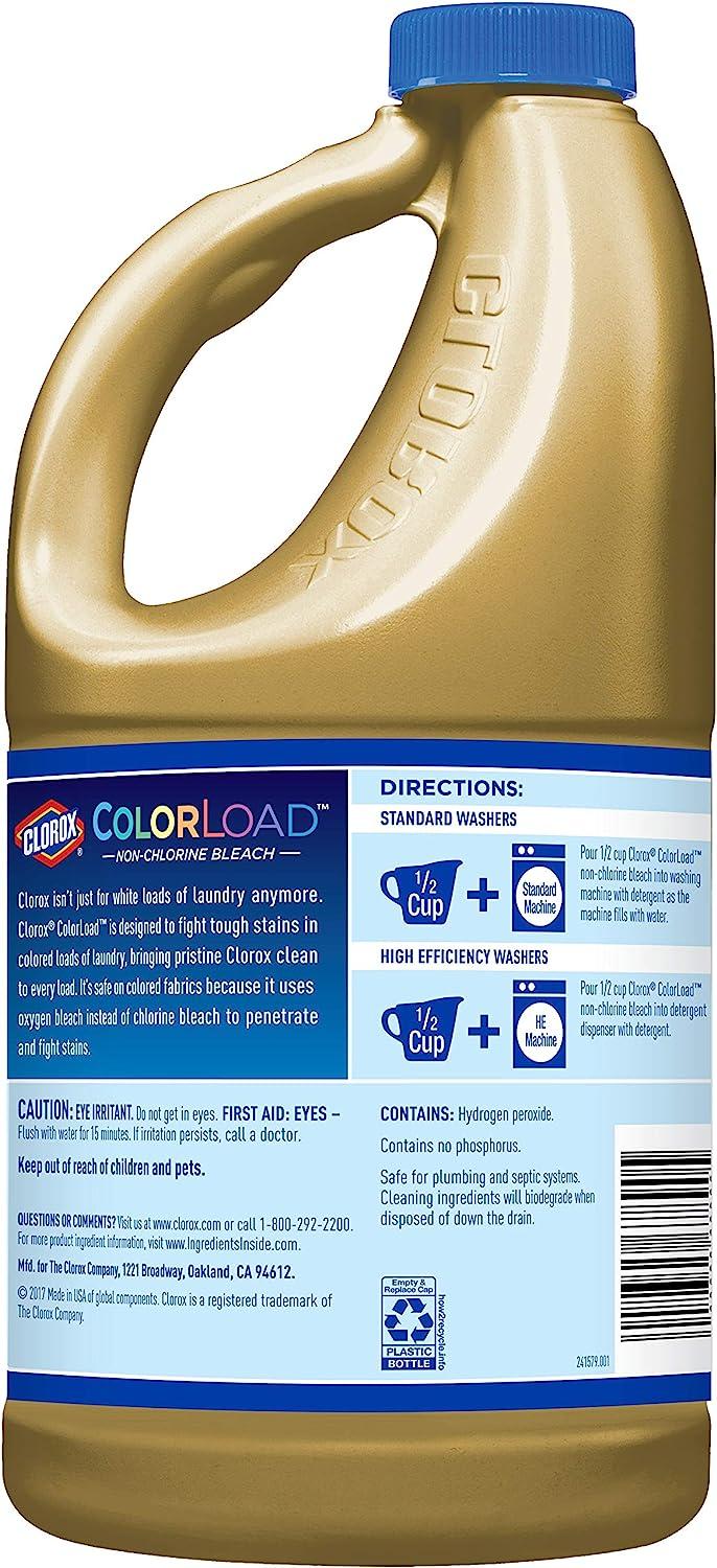 Clorox Colorload NonChlorine Bleach, 60 Oz Bottle, 60 Fl Oz