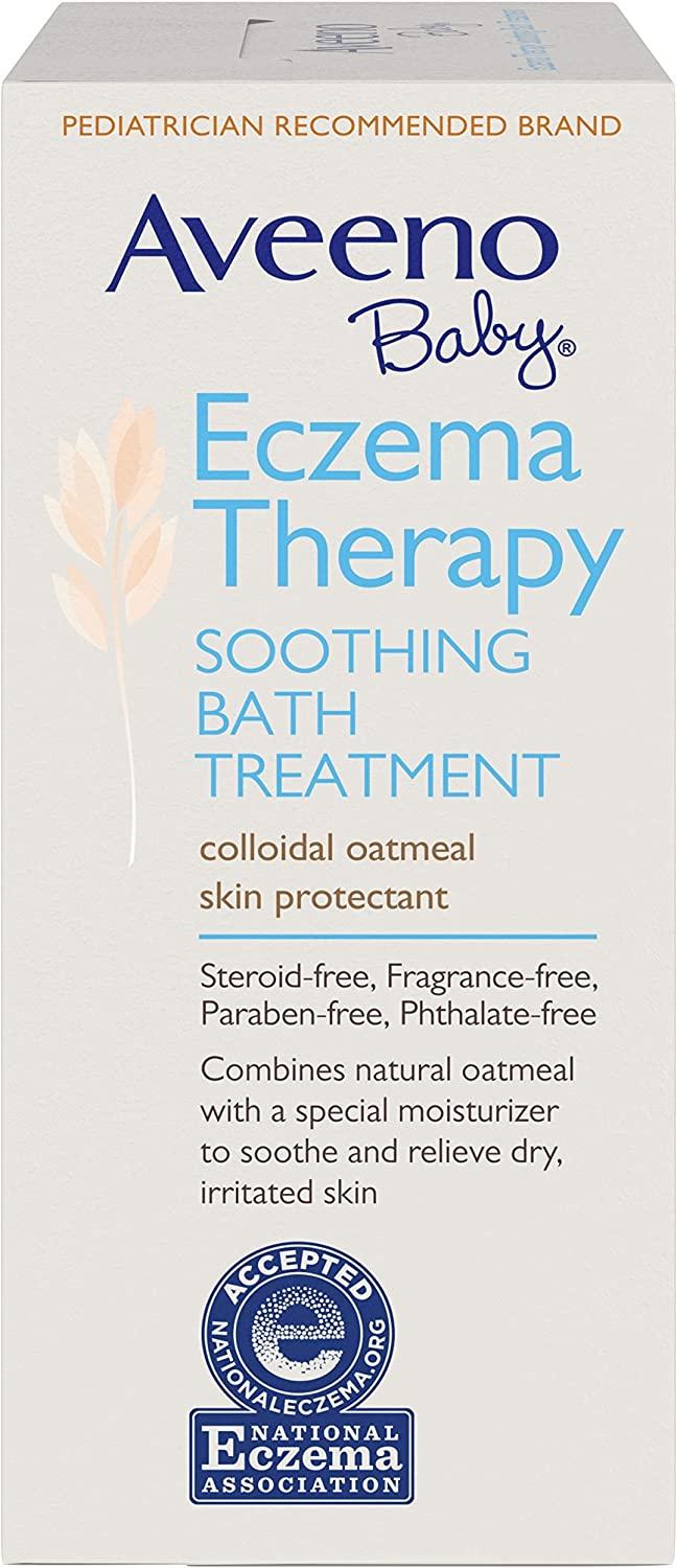 Aveeno Baby Eczema Therapy Soothing Bath Treatment for Relief of Dry