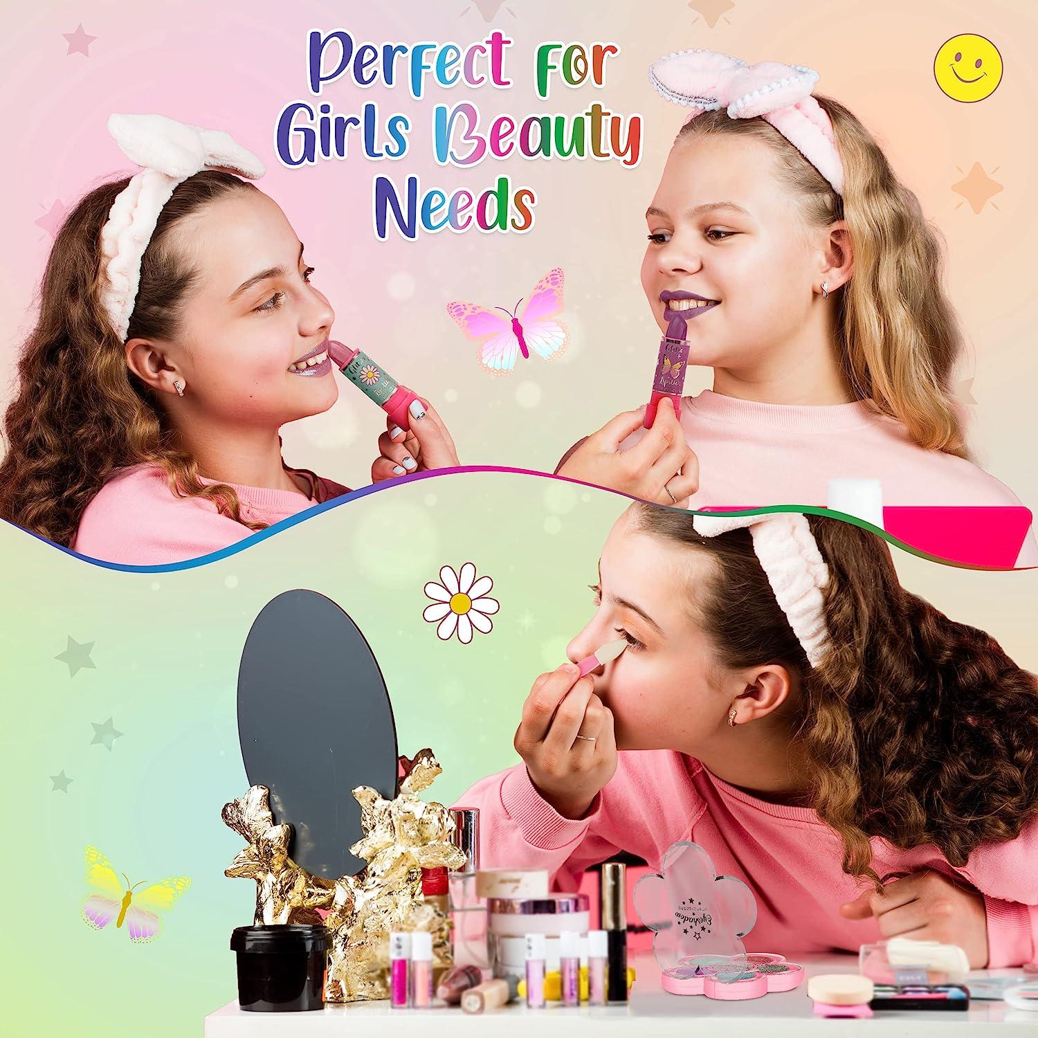 Kids Makeup Kit for Girl Toys, Washable Real Girl India