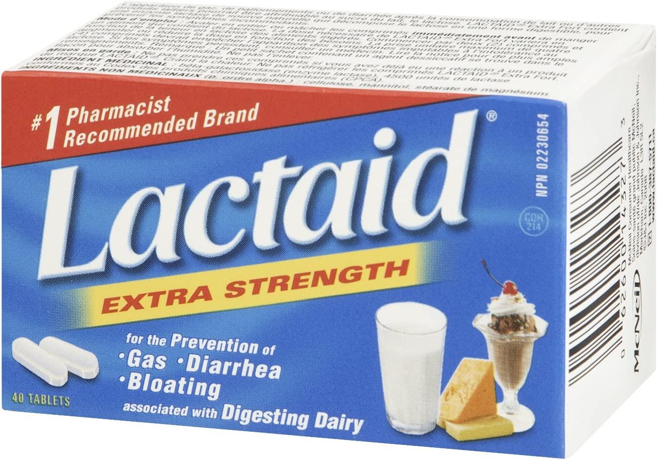 Lactaid Extra Strength Chewable Tablets
