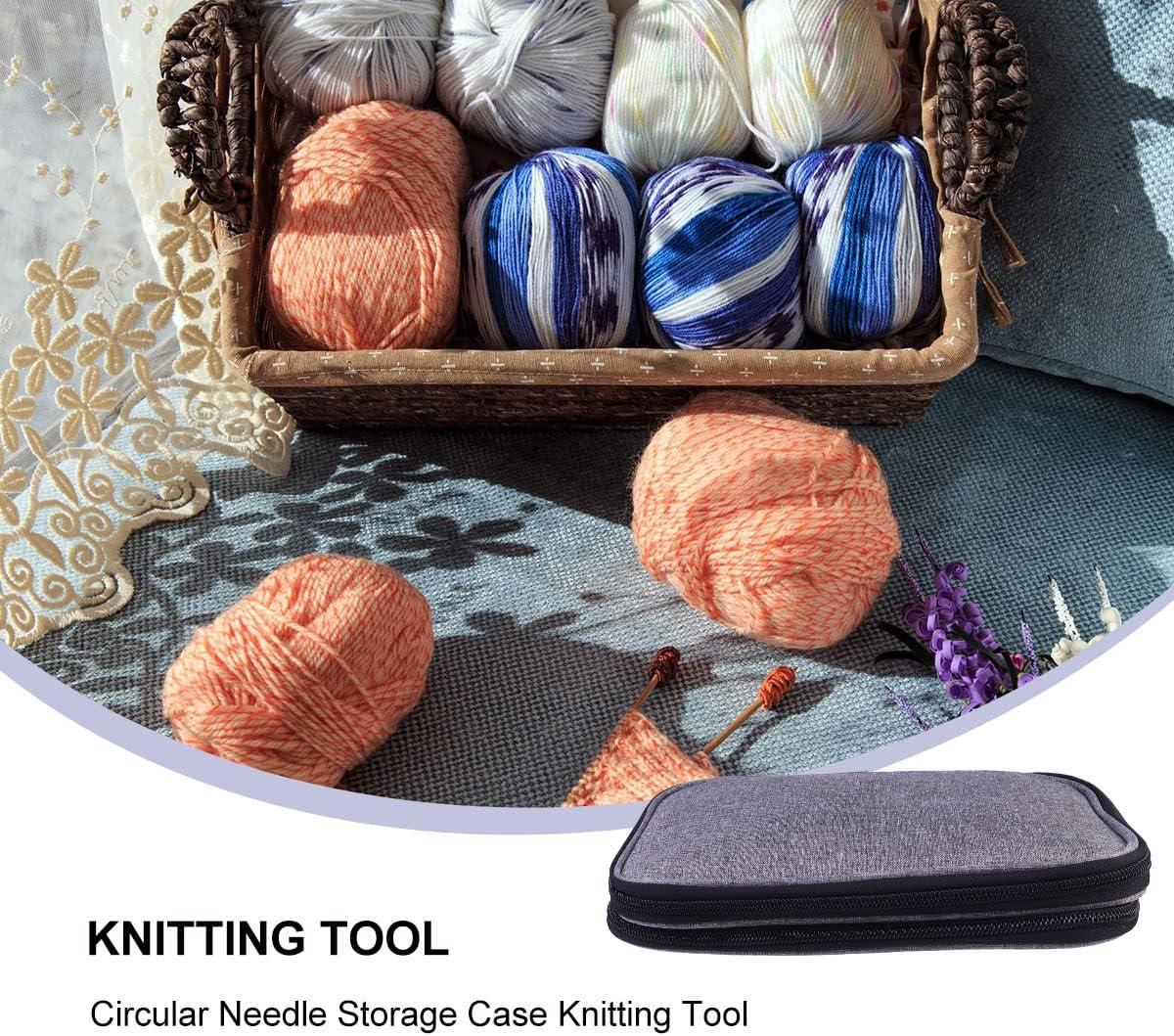 Circular Knitting Needle Storage: Handcrafted