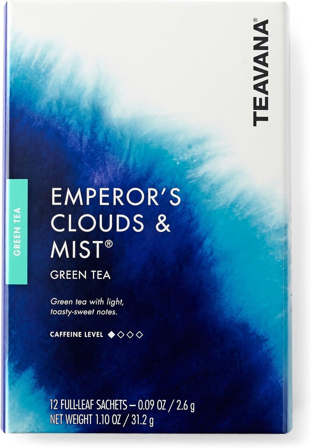 Teavana Emperor's Clouds and Mist Full Leaf Tea Pack of 12 sachets