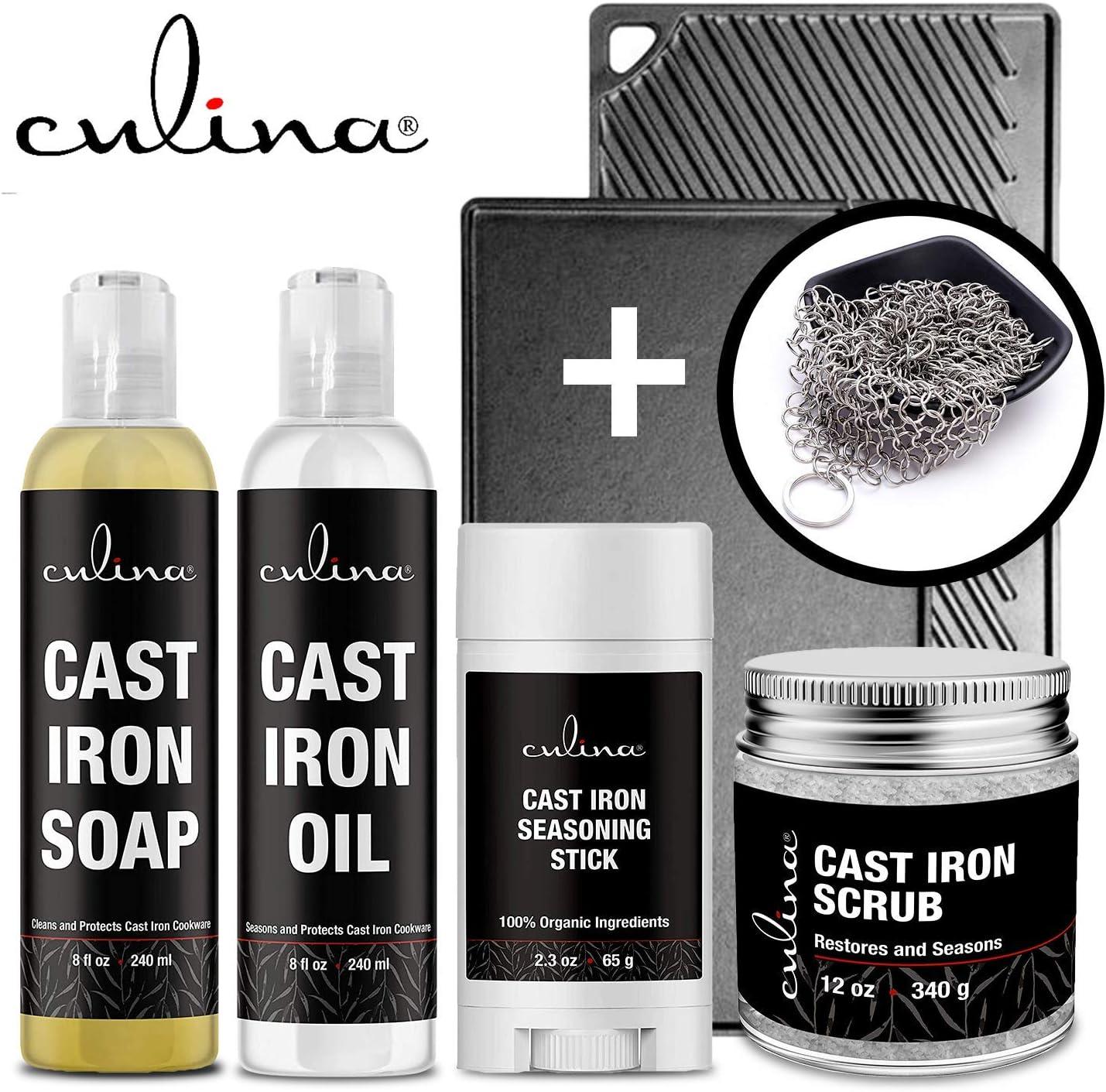 Culina Cast Iron Cleaning & Restoring Scrub
