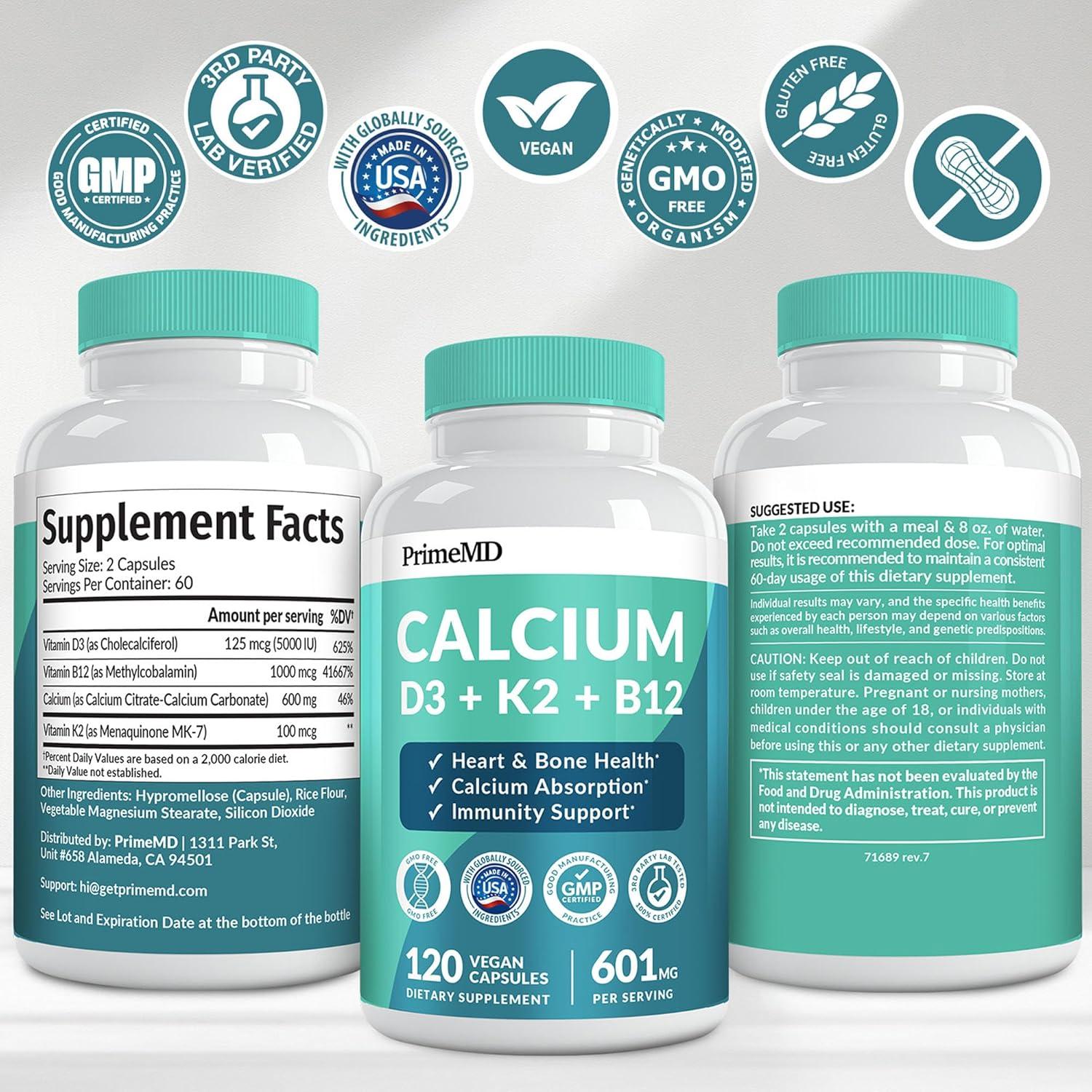 Calcium Citrate With Vitamin D3 Supplement | Patient One - Patient One Formulas