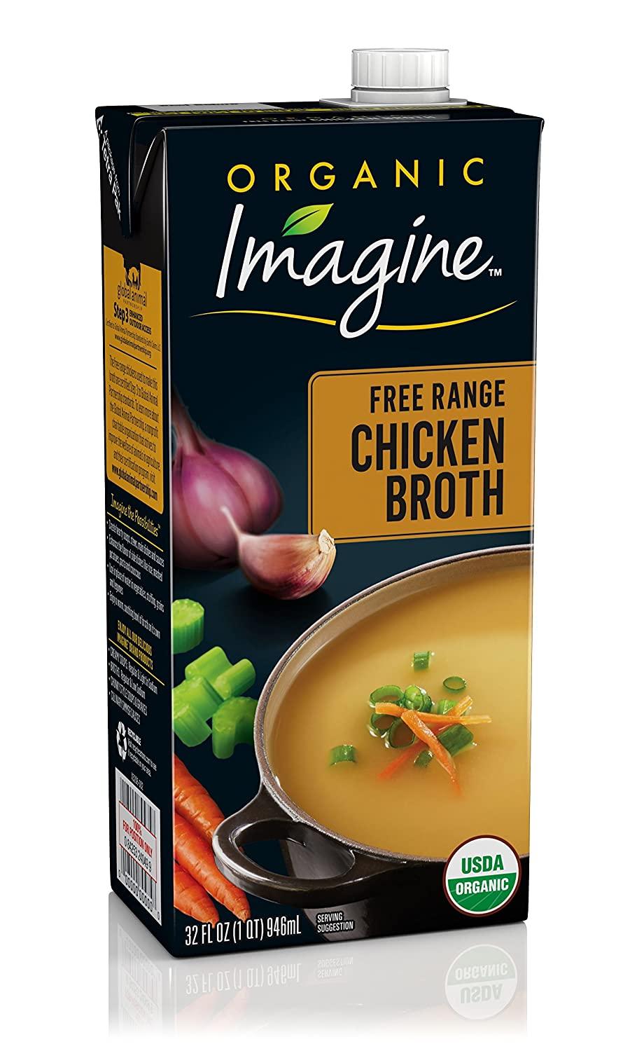 Imagine Organic Broth, FreeRange Chicken, 32 Oz