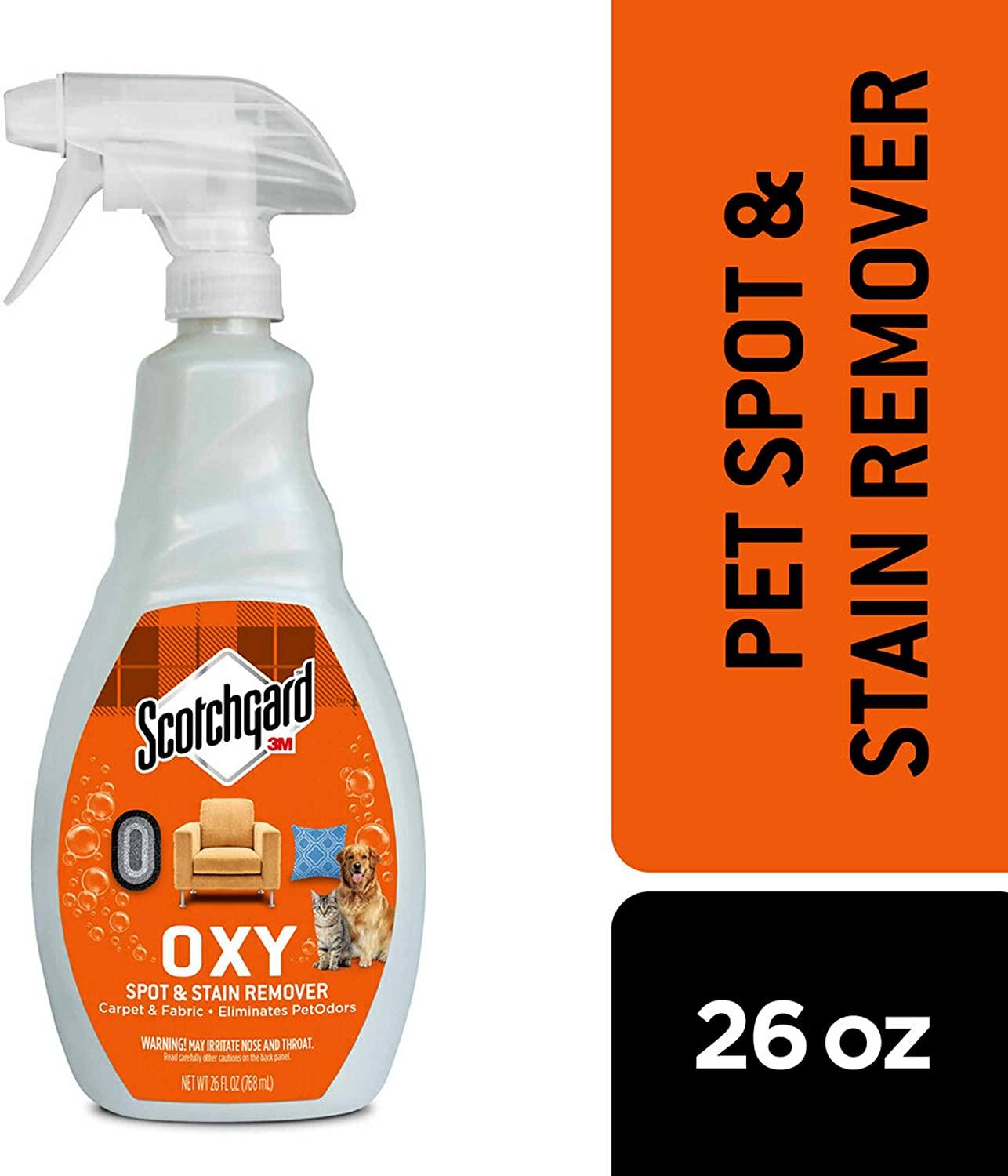 Scotchgard OXY Pet Carpet & Fabric Stain Remover 26oz Powerful Spot