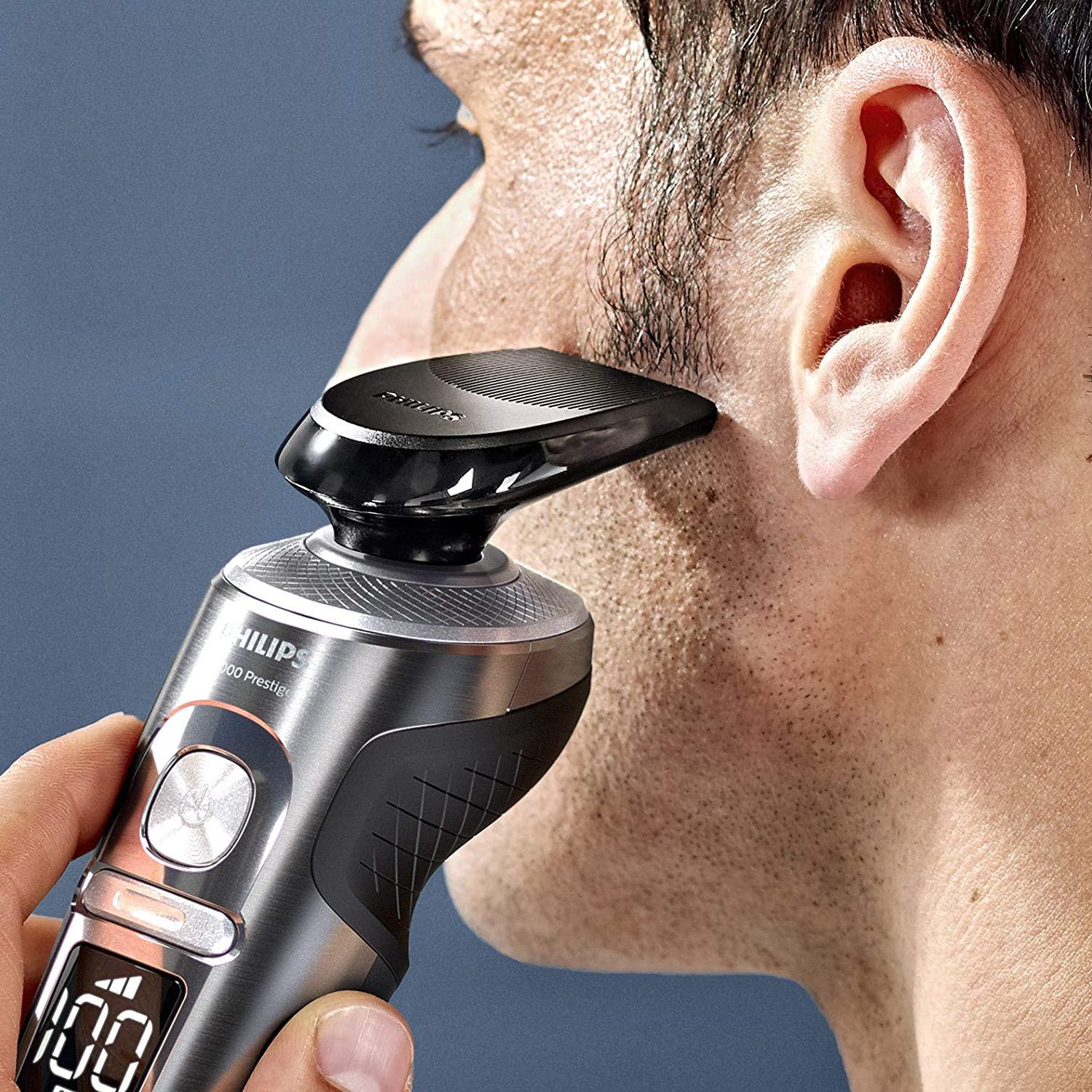 Philips Norelco S9000 Prestige Electric Shaver with Trimmer