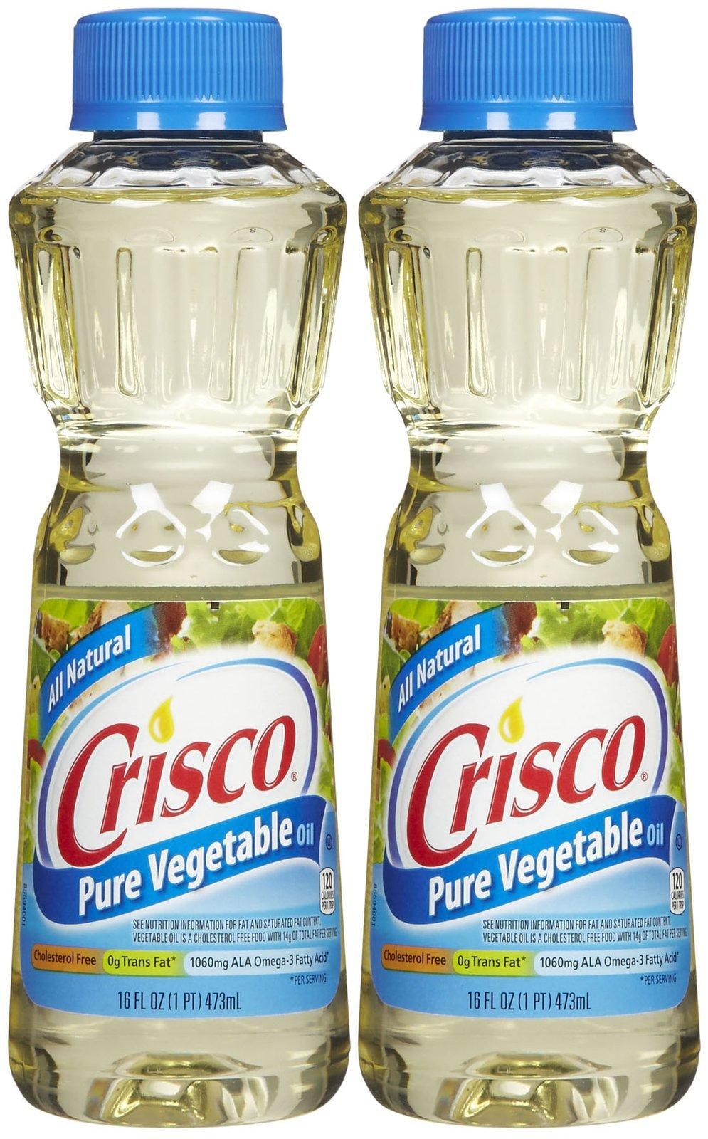 Crisco® Pure Vegetable Oil, 32 fl oz - Fry's Food Stores