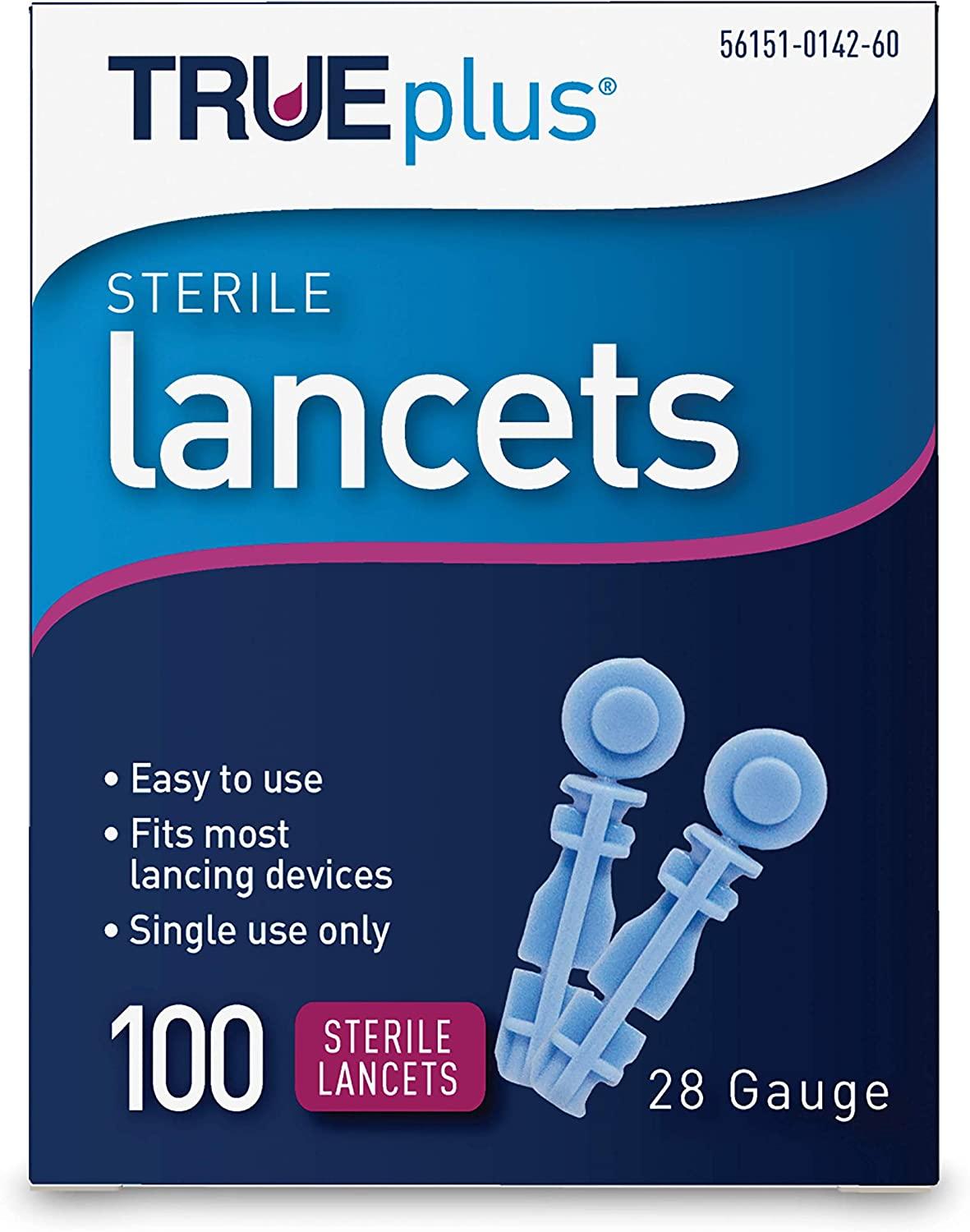 TRUE Metrix Blood Glucose Test Strips(100 Count) with 100 TRUEplus