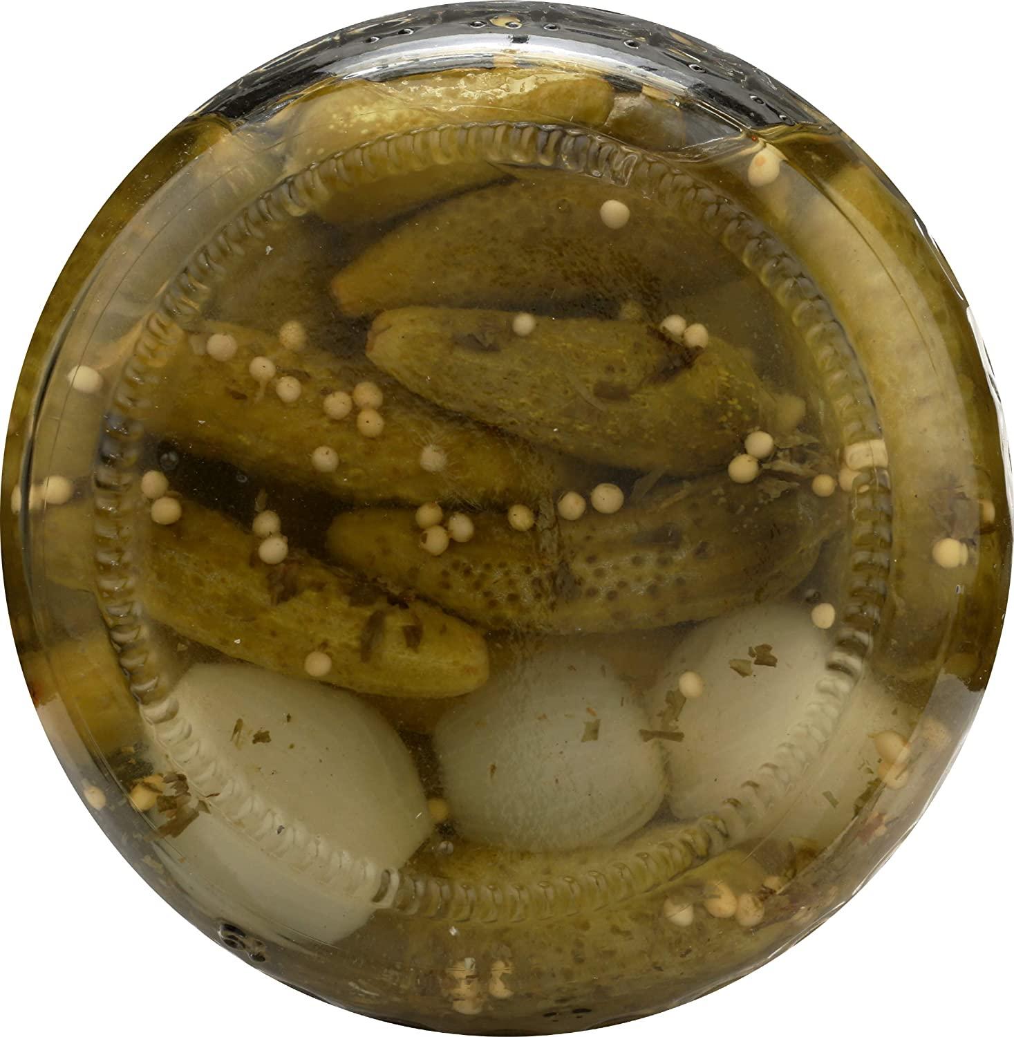 ROLAND Cornichons 24 oz Premium Pickled Gherkins for Gourmet Cooking