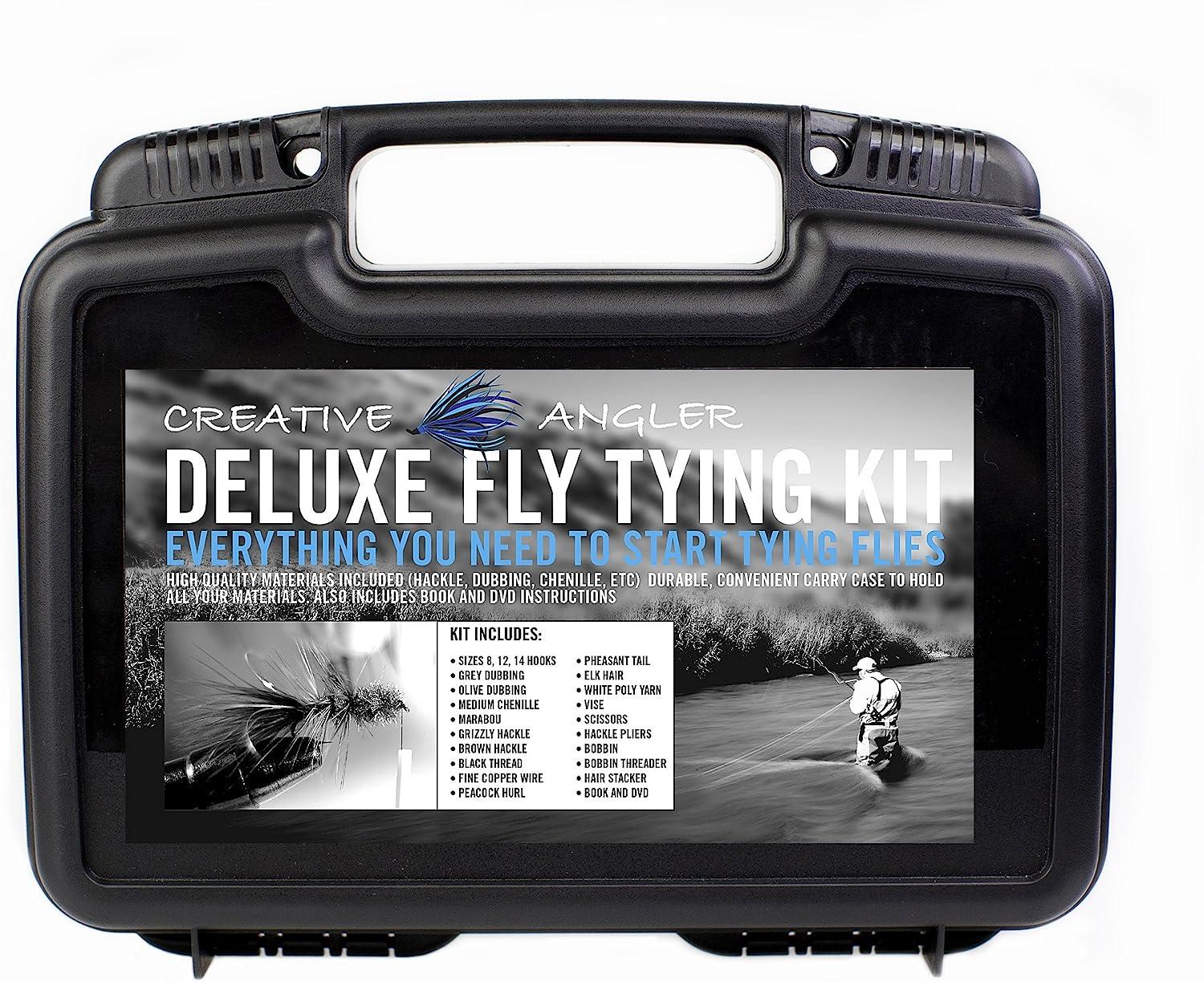Creative Angler Deluxe Fly Tying Kit for Tying Flies. Our Most Popular