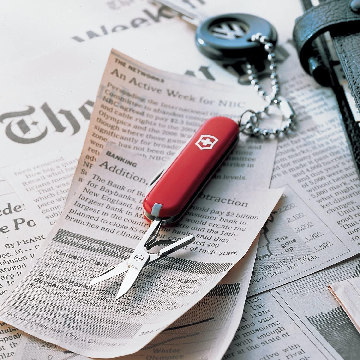 Swiss army sale knife keychain sharpener