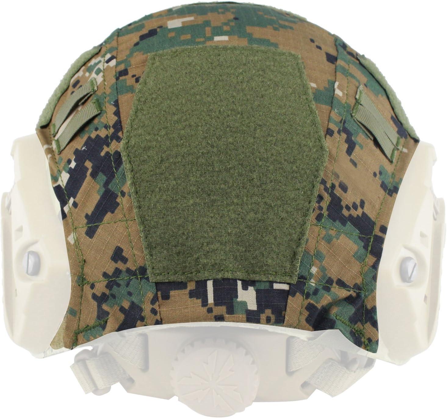 Tactical Helmet Nylon Helmet Cover Tactical Military Helmet Military Combat Helmet Cover For Ops Core Fast Ballistic Helmet Airsoft Paintball Hunting