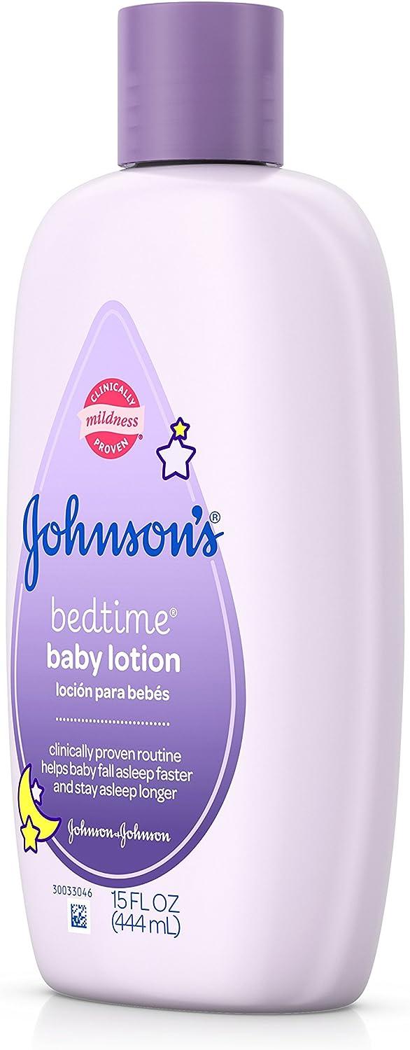 Johnson's Baby Bedtime Lotion 15 fl oz Soothing and Gentle Formula