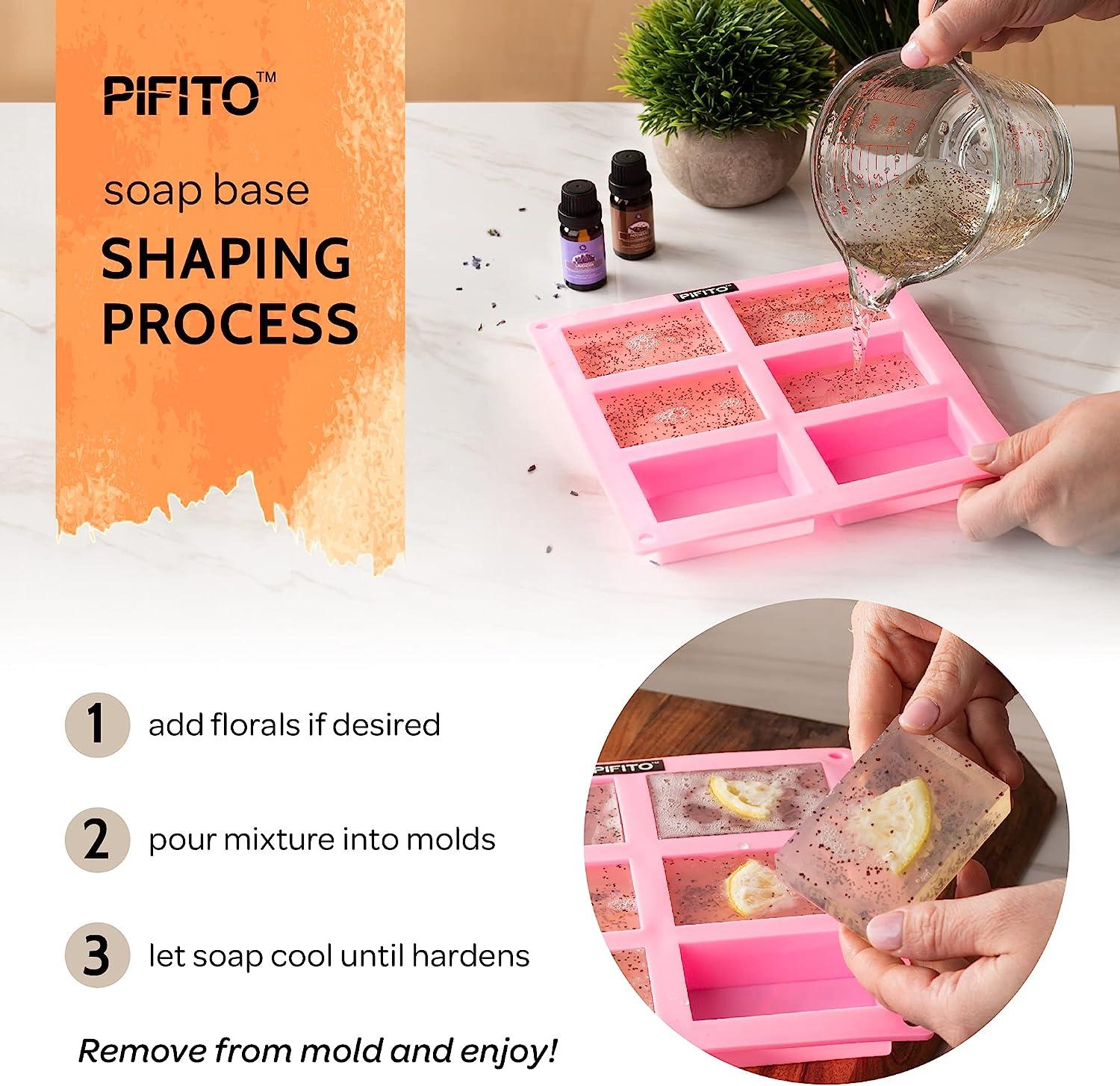 Pifito Honey Melt and Pour Soap Base (5 lb) Bulk Premium 100