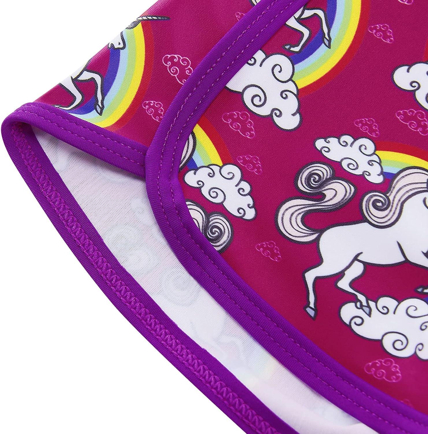 Girls Long Sleeve Two-Piece Swimsuit Set - Tropic of Unicorn™