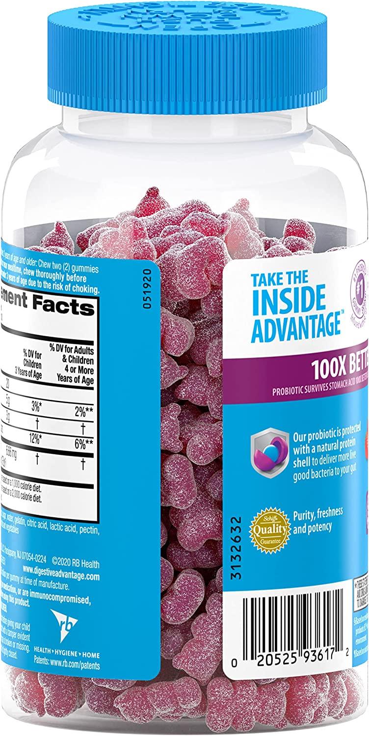 Schiff Digestive Advantage Daily Probiotic Gummies