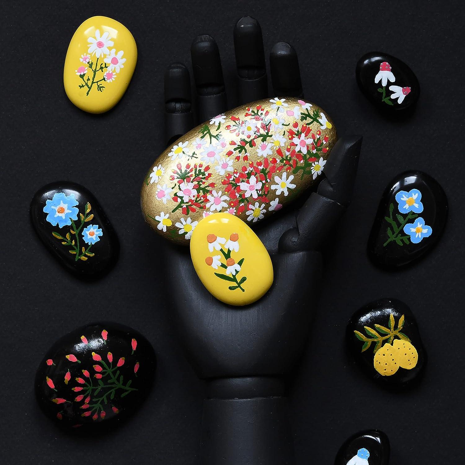 Primrosia 12 Essential Acrylic Paint Pens Extra Fine Tip Markers Set