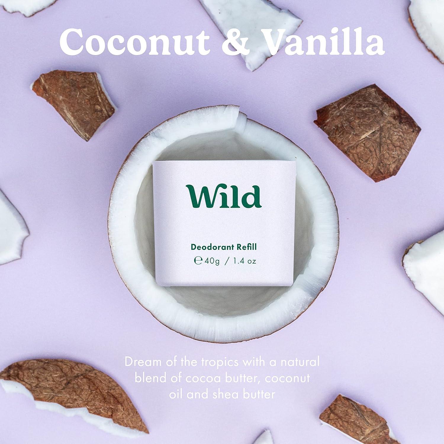 Buy Wild Aqua Case With Fresh Cotton & Sea Salt Vegan Natural Deo 40g - View #2