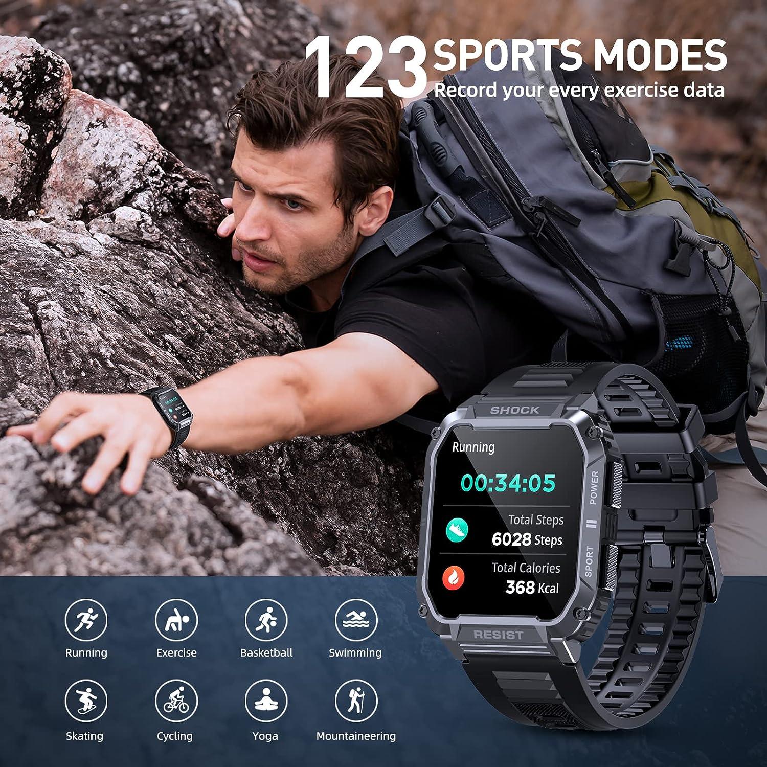 Waterproof Smartwatch Best Smart Watch For Men 2021 PUREROYI