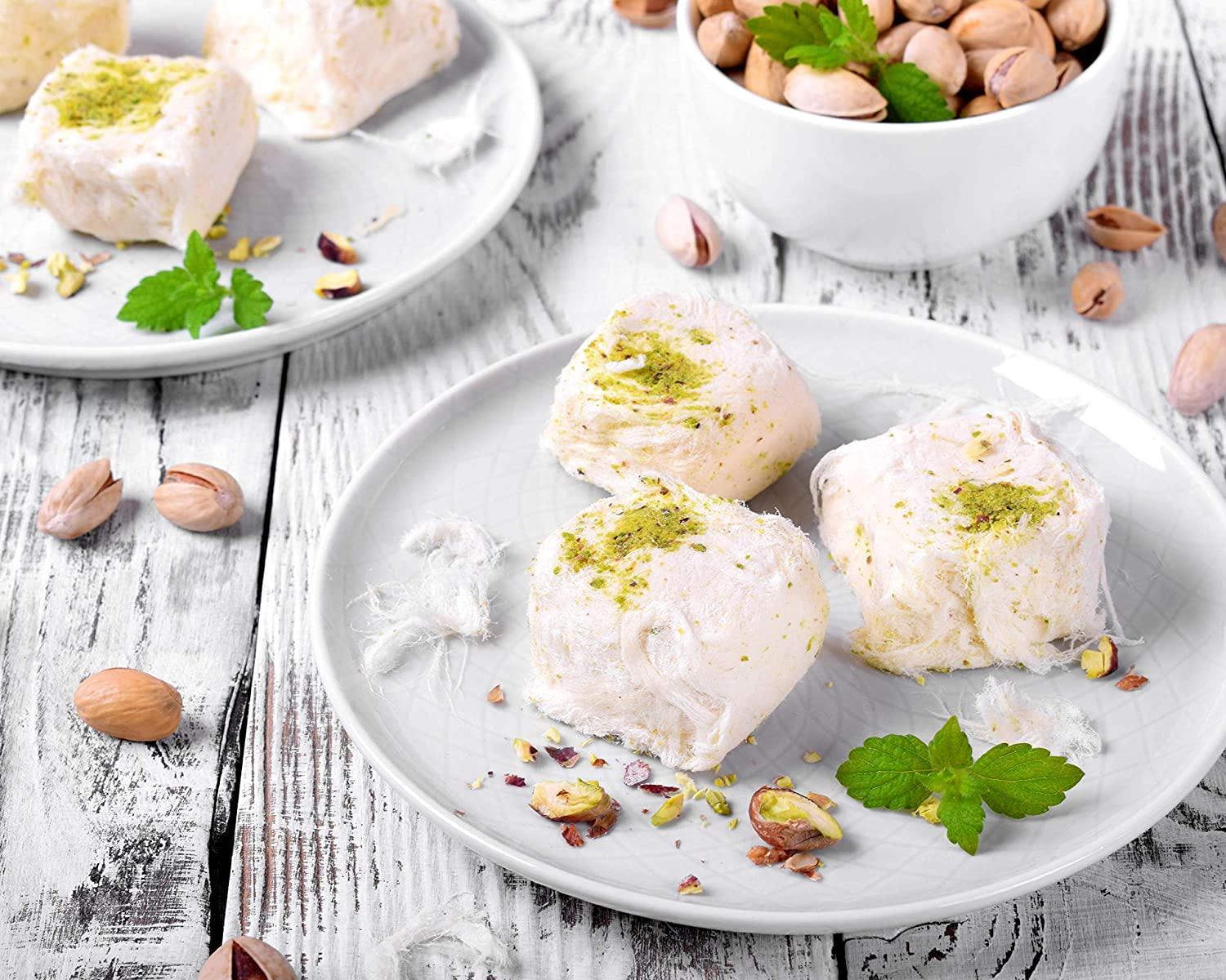 Mughe Luxury Turkish Cotton Candy Pismaniye Sweet (12 Fluffs) Special