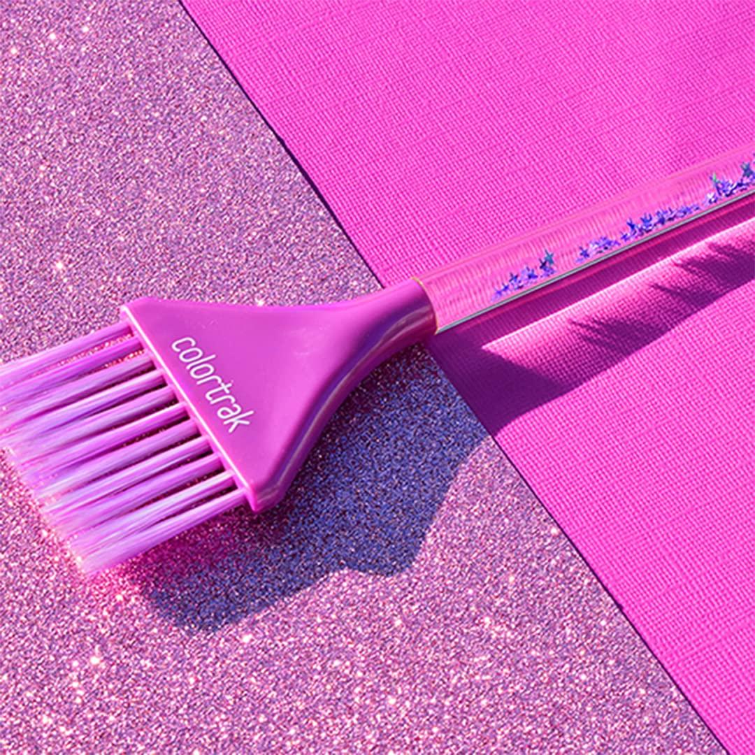 Colortrak Liquid Glitter Tint Brush, Ultra Soft Feather Bristles