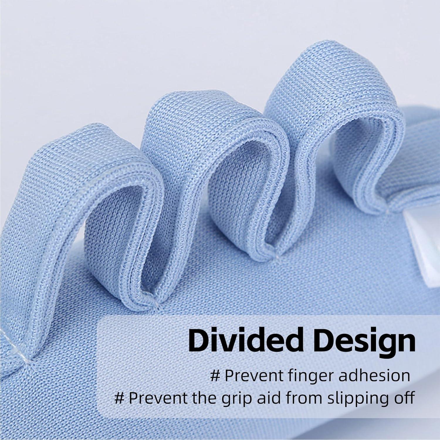 Palm Grip Finger Contracture Cushion - Soft Finger Splitter Aid for ...