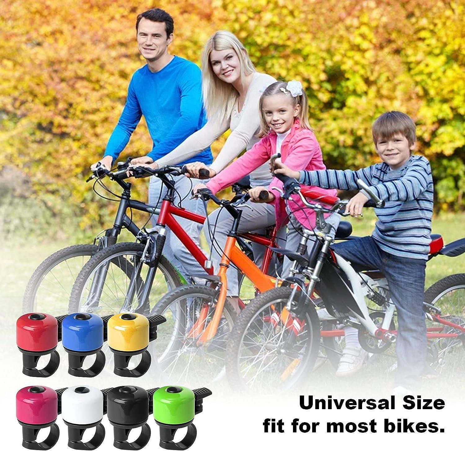 Binudum Bike Bell Pack Loud Melodious Sound Mini Bicycle Bell