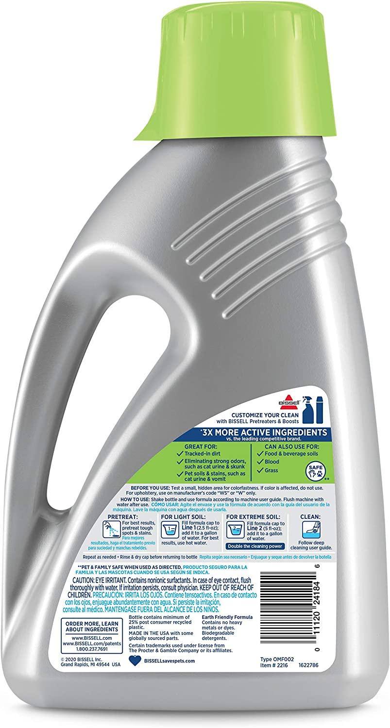 Bissell Professional Pet Urine Eliminator 48oz Oxy & Febreze Carpet