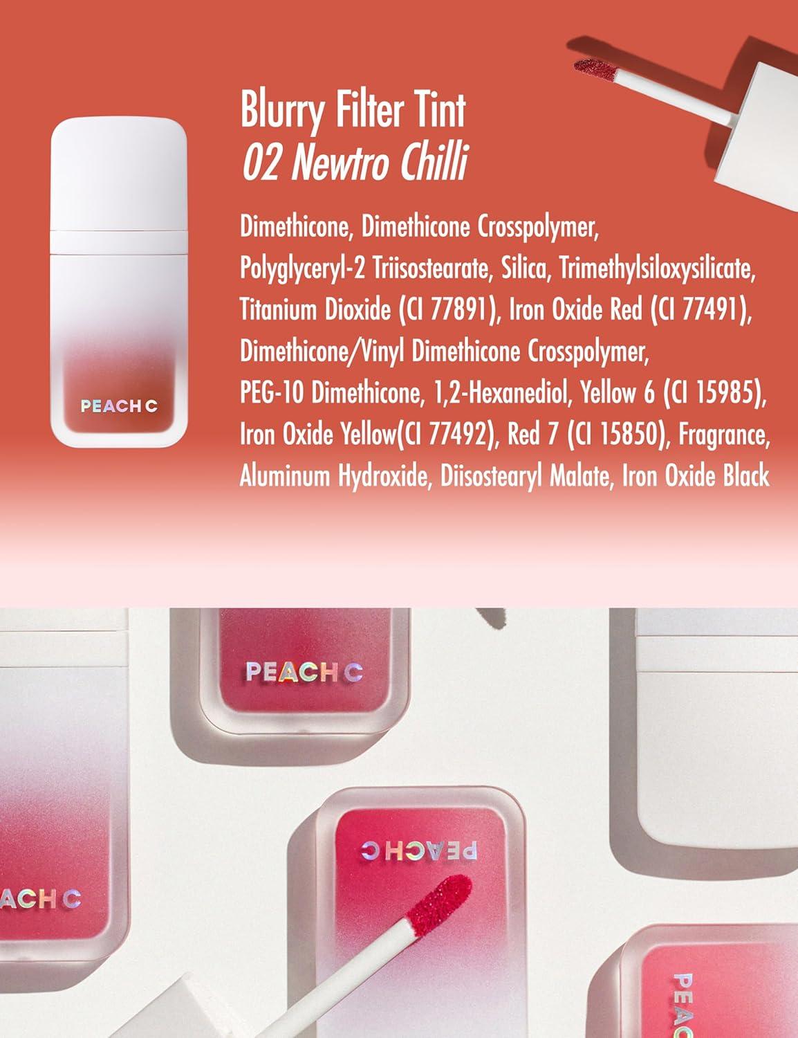 Blurry Filter 02 Newtro Chilli Korean Lip Stain Marker - Long Lasting Matte Lip  Tint | Soft Blur Finish | Comfortable & Lightweight | 0.21 Fl Oz | Buy Now  with Express International Delivery