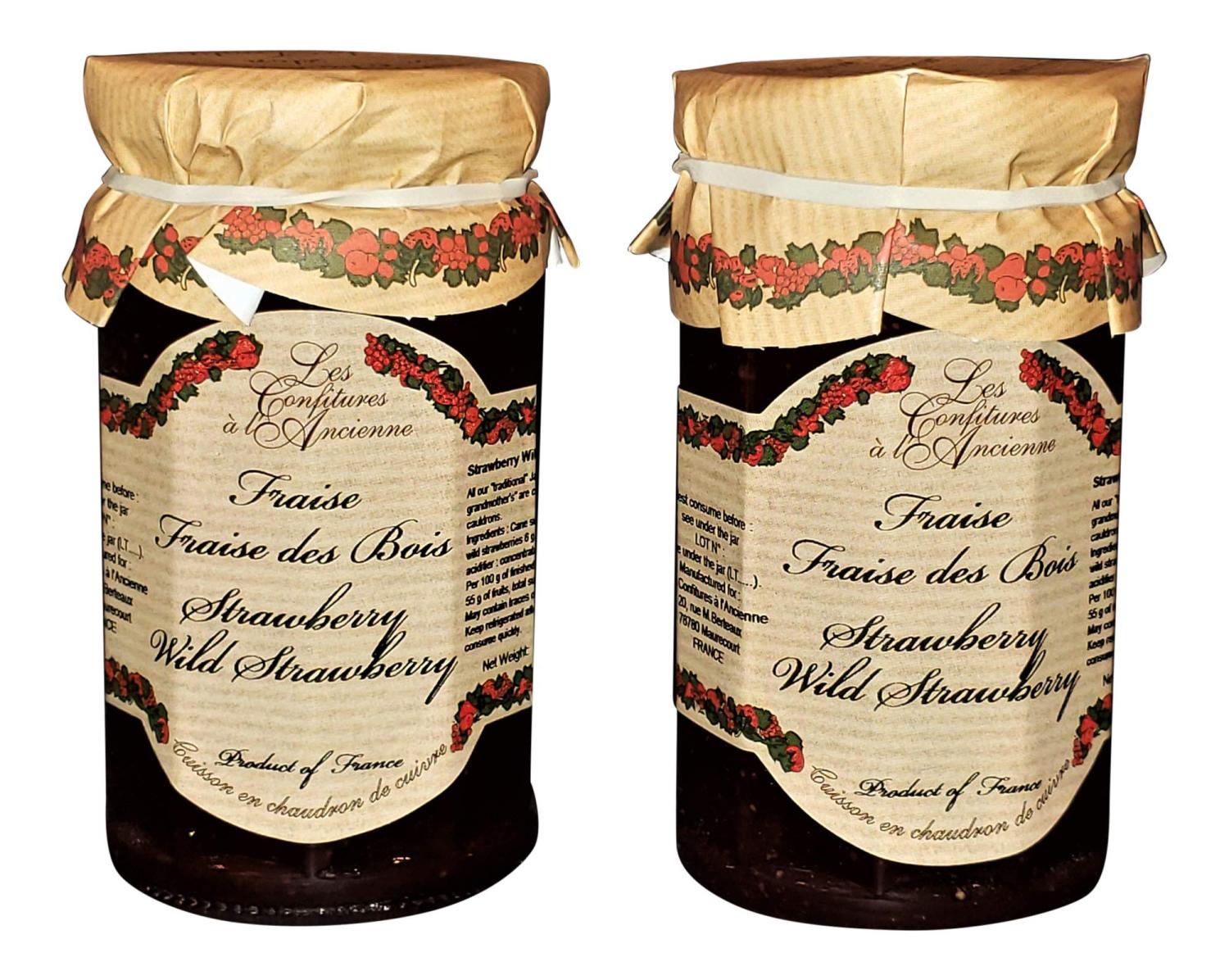 Enseigne De Ferme Bois – Conserves Et Confiture De Fraises – Peinte Main – Décor Rustique