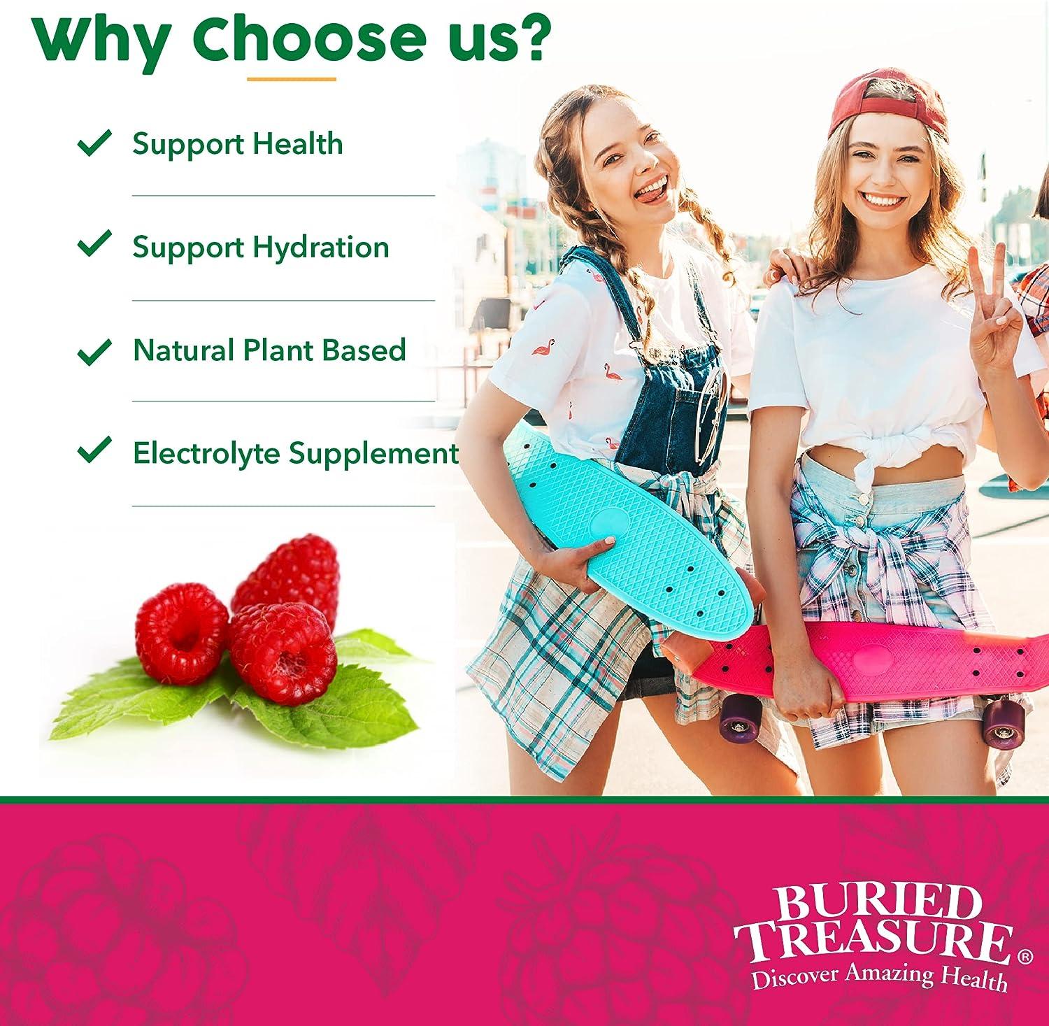 Buried Treasure Colloidal Mineral Complex 32oz Natural Raspberry