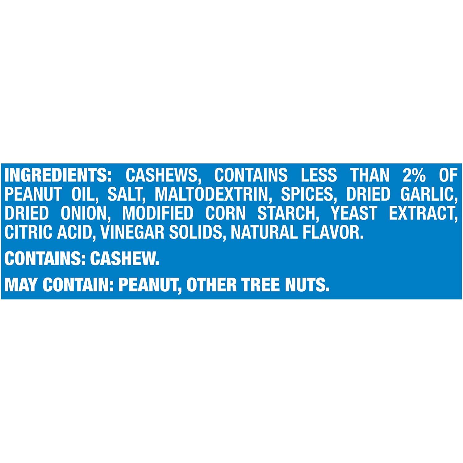 PLANTERS Deluxe Hot 'N Spicy Cashews 6 oz. (8pack) Premium Roasted