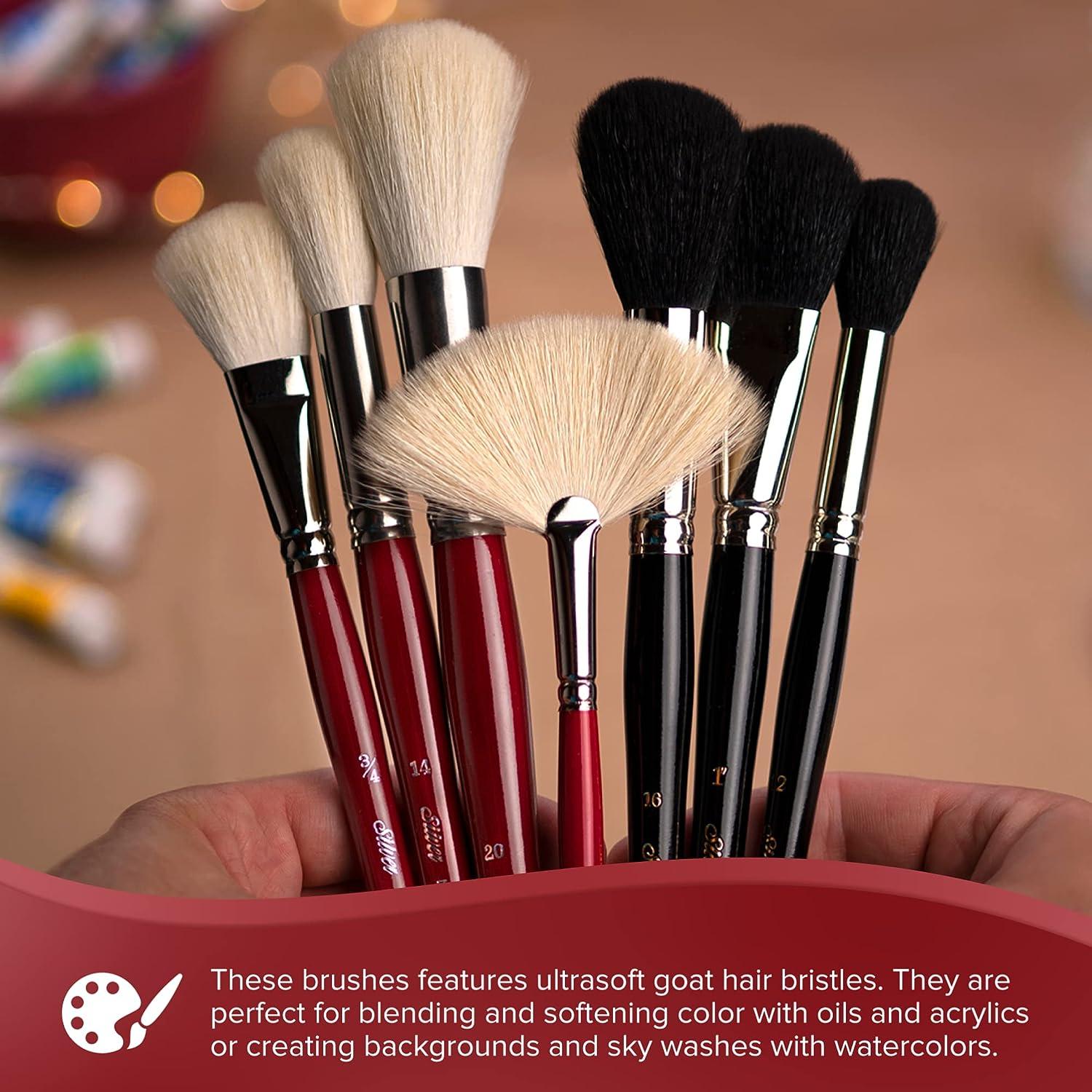 Silver Brush 5518S Mop Short Handle Brushes — The Sydney Art Store