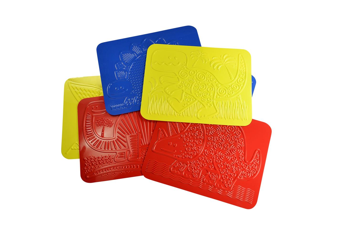 Junior Dinosaur Rubbing Plates Fun and Educational Art Supplies for Kids