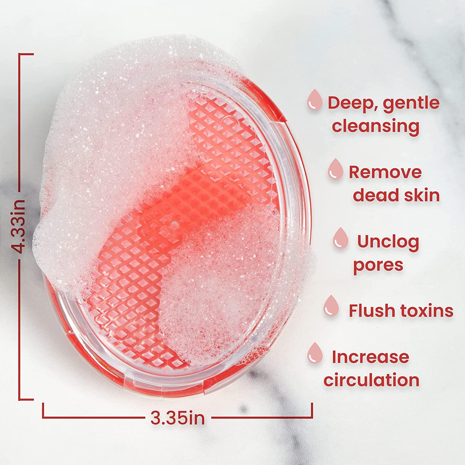 Exfoliating Brush Body Brush Ingrown Hair and Razor Bump Treatment Eliminate Shaving