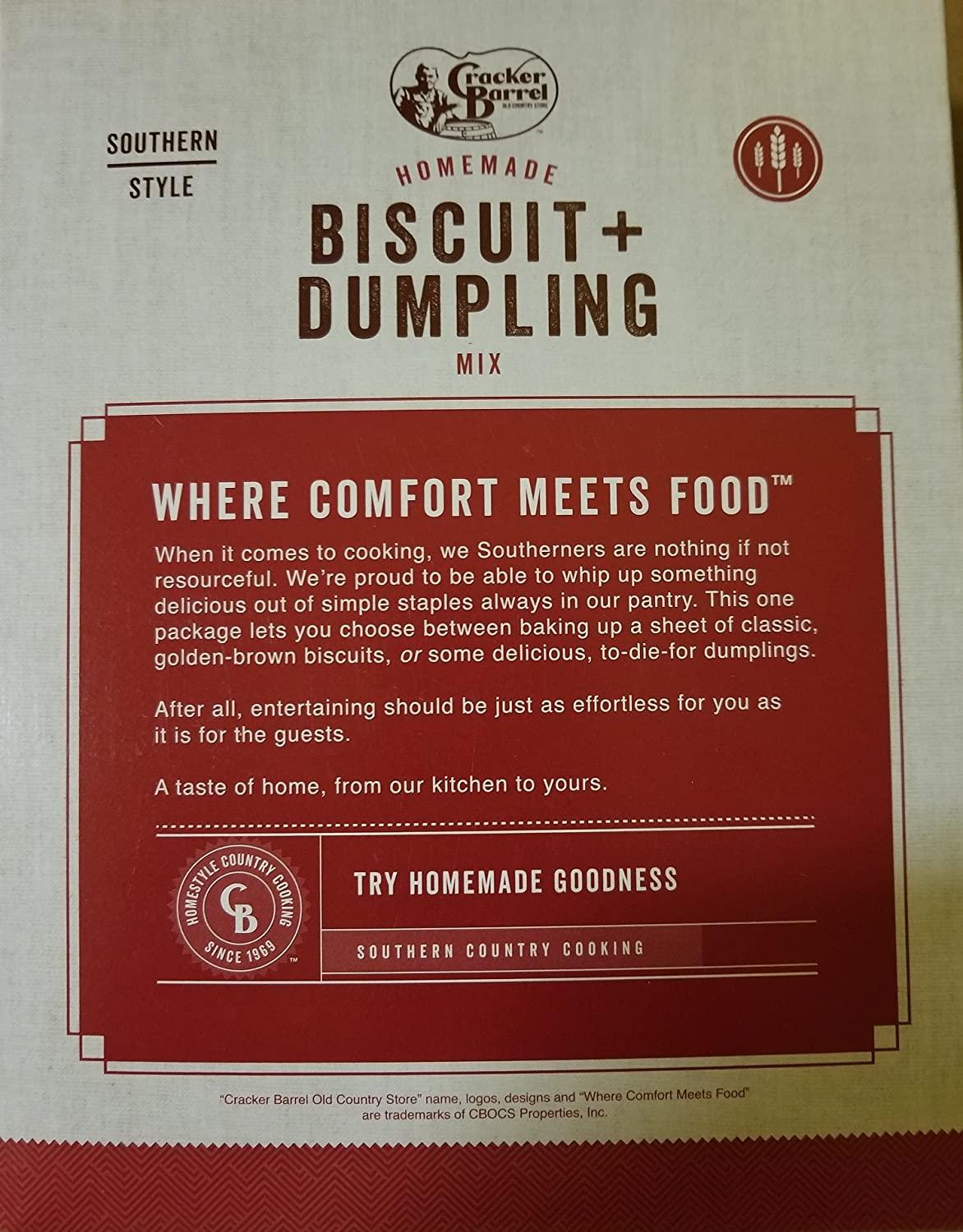 Cracker Barrel Biscuit & Dumpling Mix 2 lb Authentic Southern Flavor