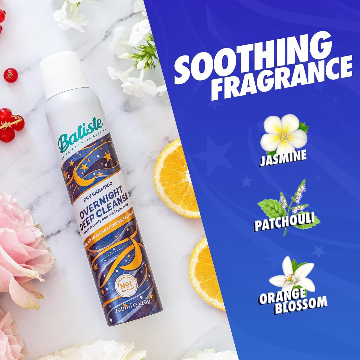 Batiste Overnight Deep Cleanse Dry Shampoo 3.81oz - Wake Up to Beautiful  Hair Prevent Oil Build-Up - International Shipping Available | Buy Now with  Express International Delivery | GoSupps.com